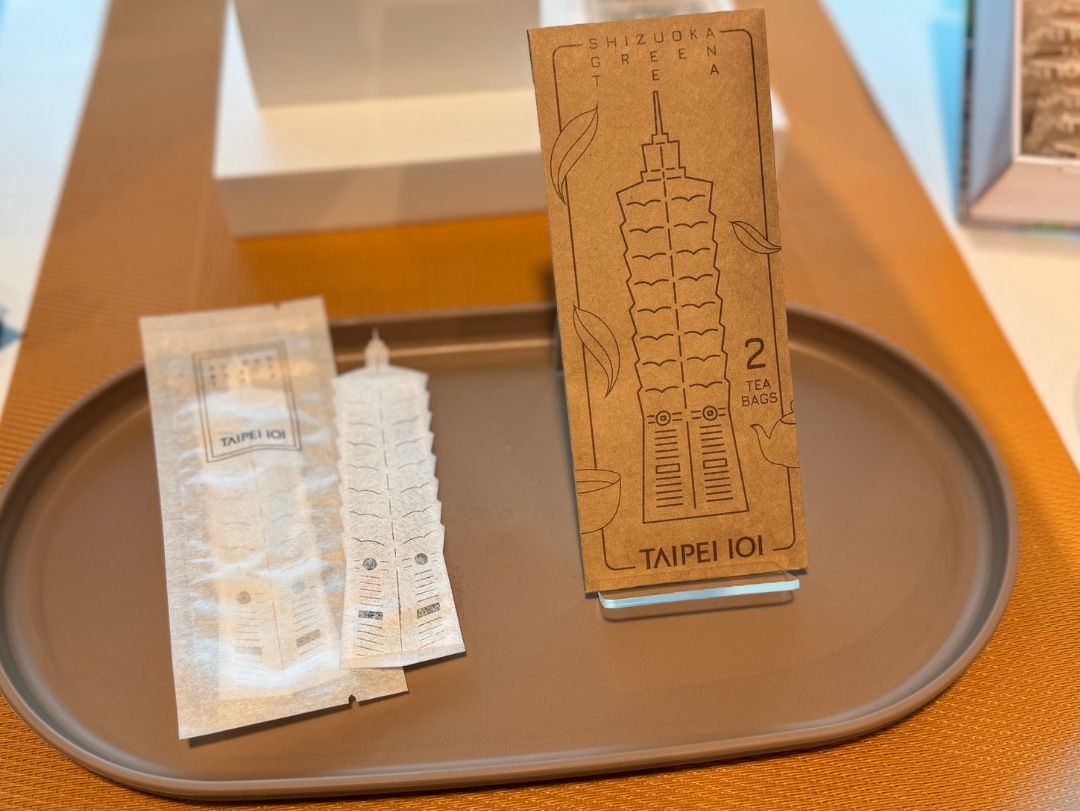 台北101造型茶包。（圖／欣傳媒授權提供）