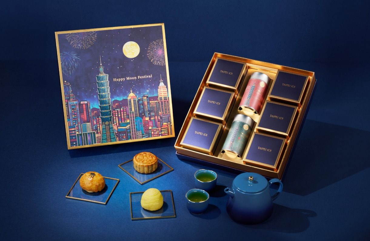 今年台北101共推出兩款中秋禮盒，一次網羅廣式、台式月餅。（圖／取自台北101官網）