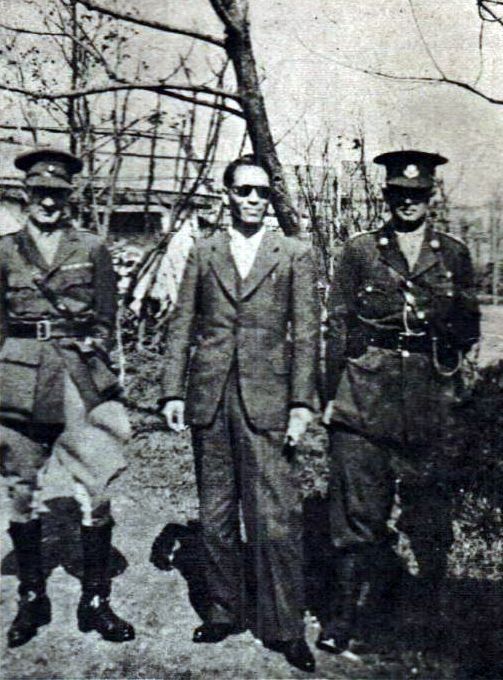 謝晉元探望傷兵