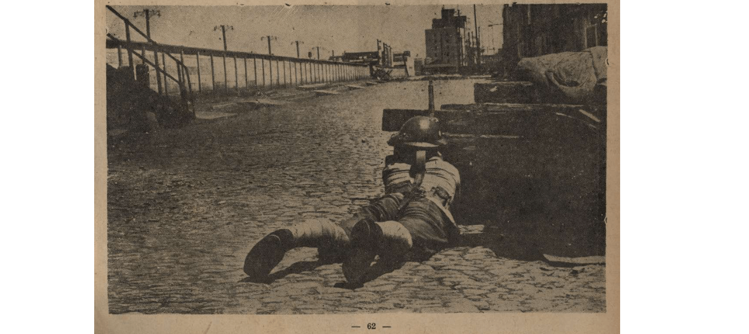 中日戰事史蹟062B 民德路旱橋53師士兵北站