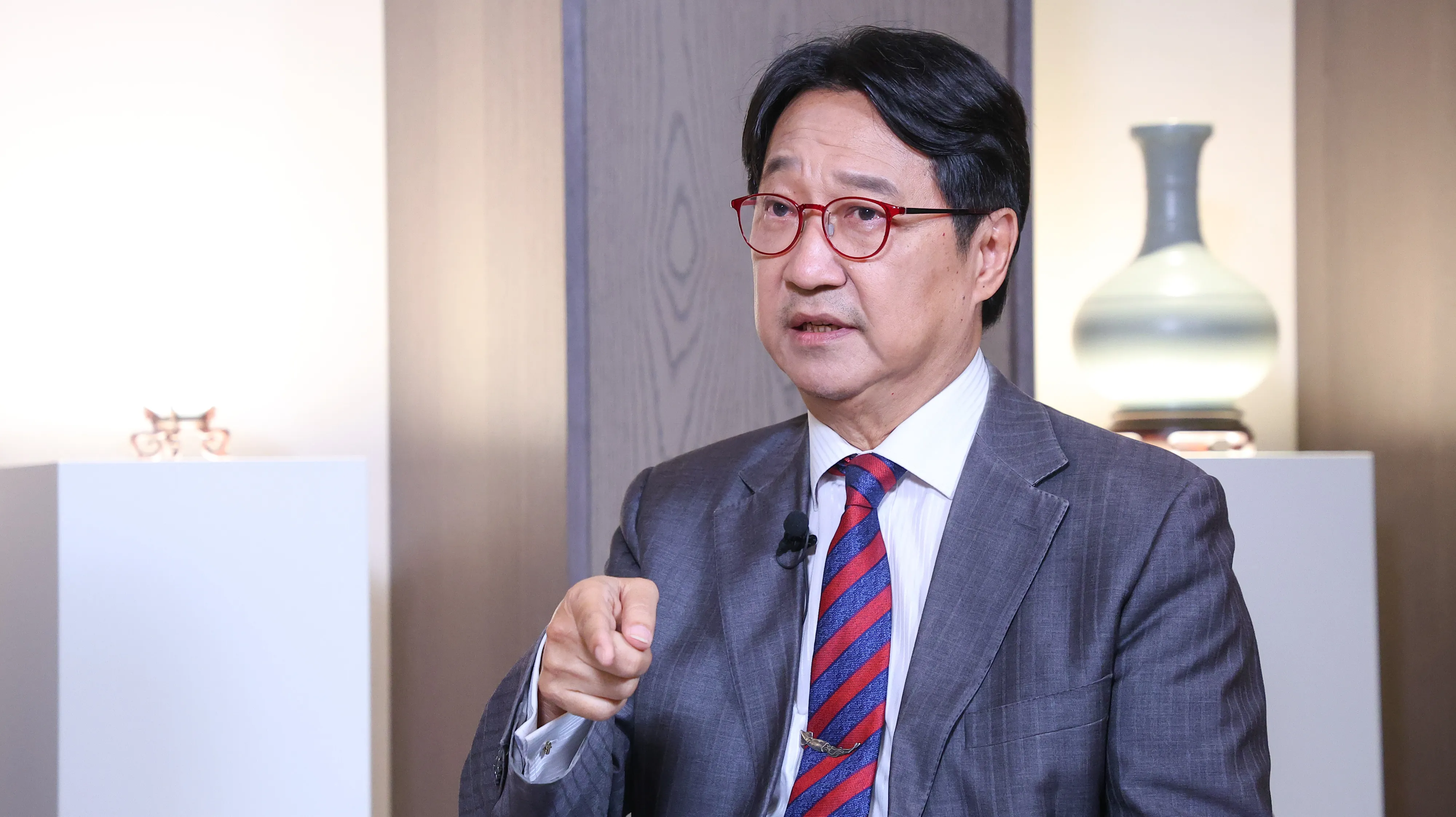 20251022-科技力智庫執行長烏凌翔出席「下班國際線」節目。（顏麟宇攝）