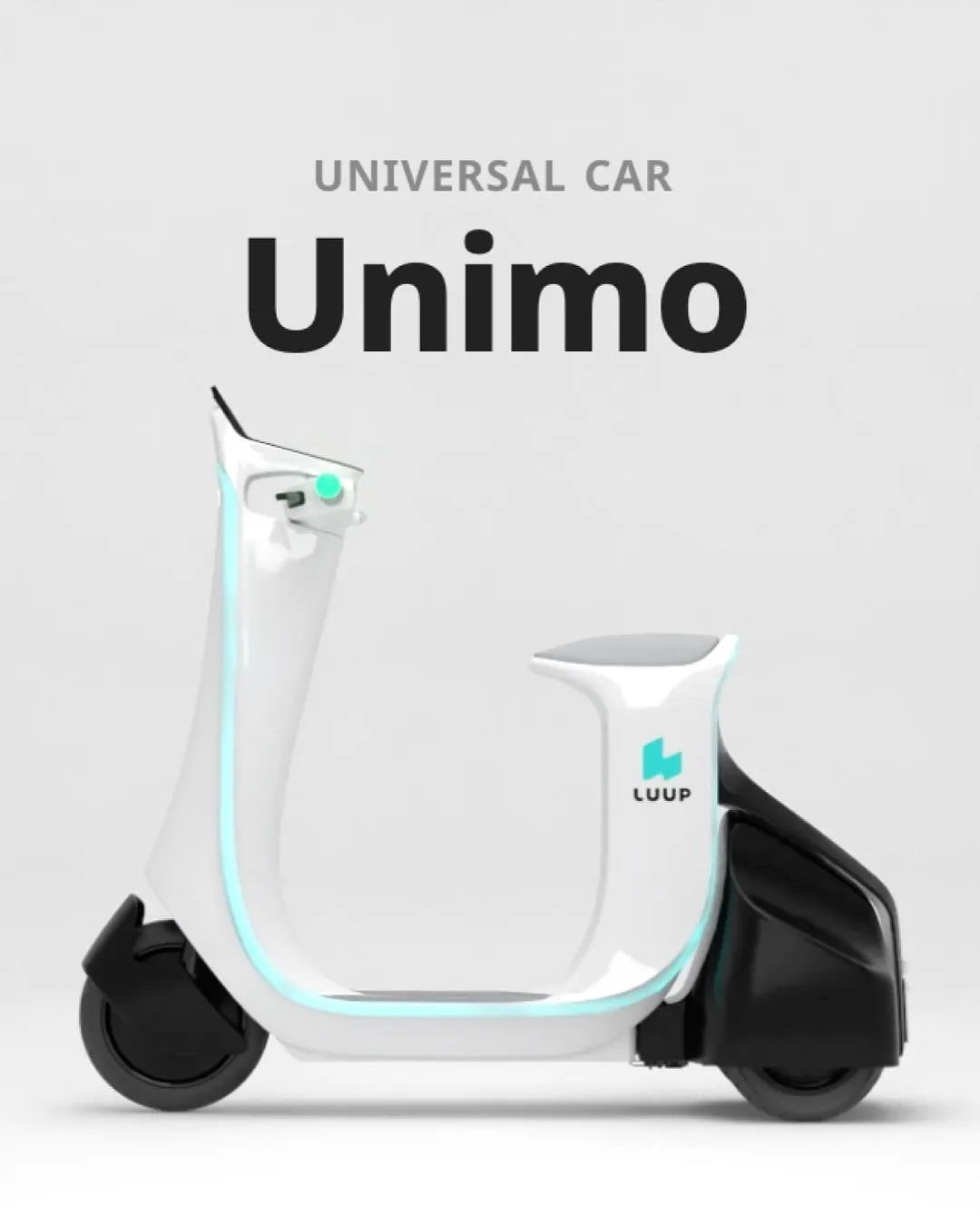 以老年可輕鬆代步為出發點,LUUP以三輪電動車「Unimo」強化老年代步安全。(圖/LUUP)