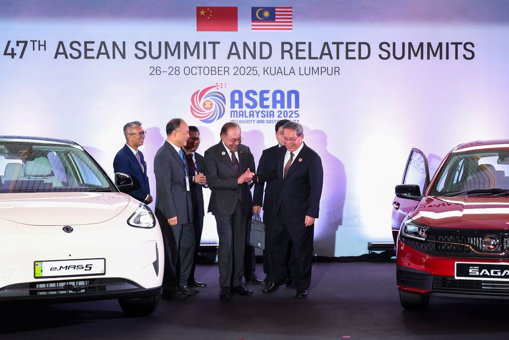 東協與中國簽訂新版本貿易協定。（美聯社）