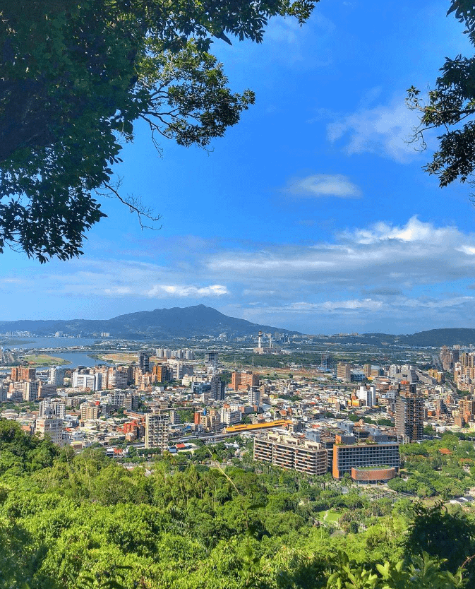 台北夜景推薦：劍潭山—微風平台、北眼平台、老地方觀機平台。（圖／輕旅行提供）