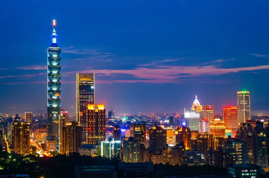 台北夜景推薦：虎山。（圖／輕旅行提供）