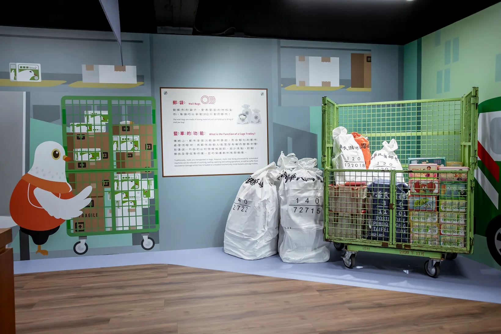 翻攝自郵政博物館官網