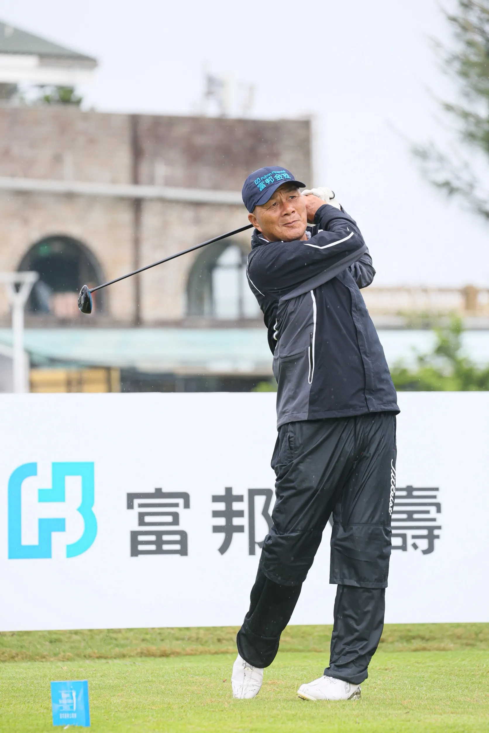 20251028-台灣高球名將盧建順賽前表示將採取避免吞柏忌的保守戰術。