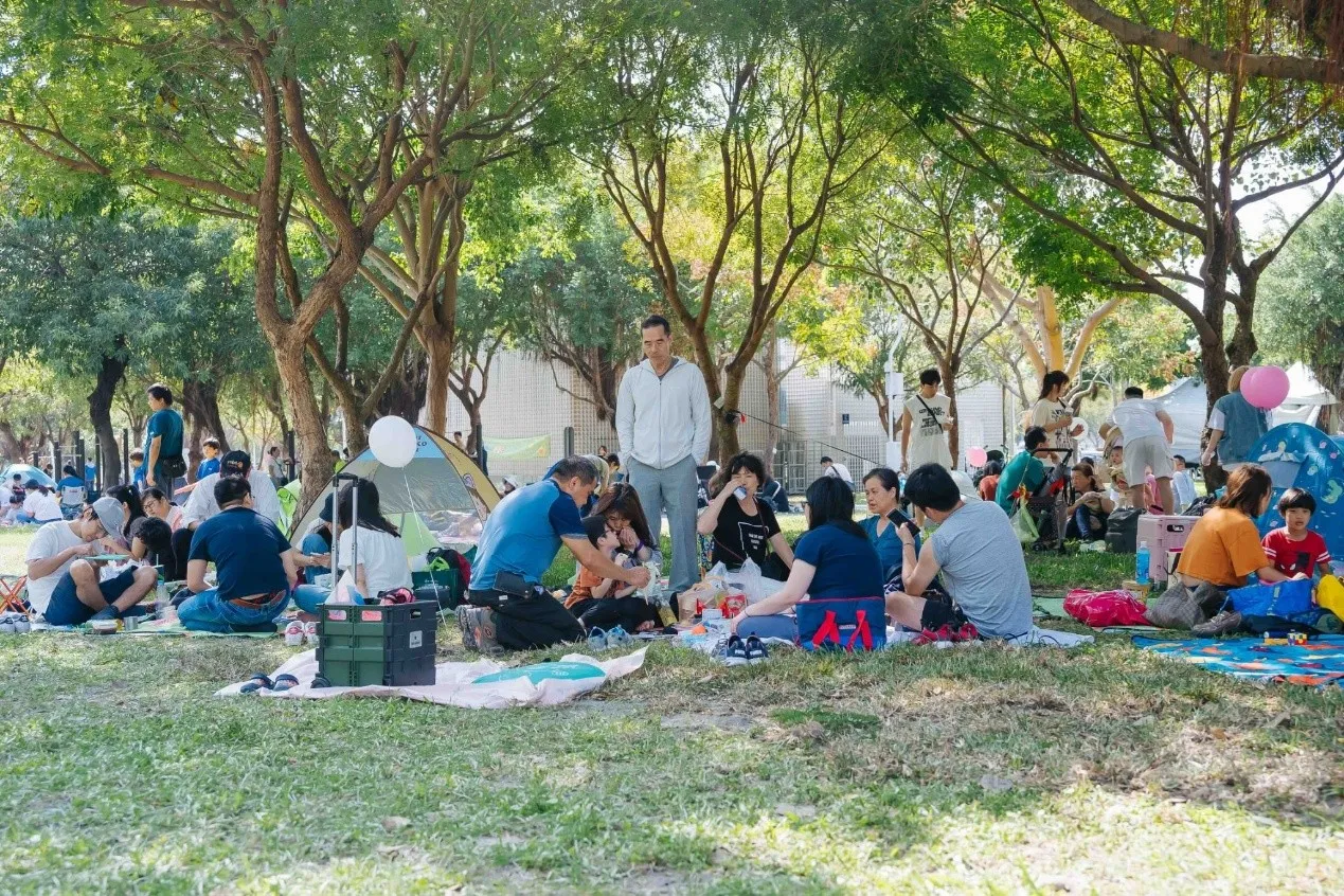 台中市民野餐日即將舉辦第四屆，每年都吸引民眾來戶外放輕鬆。(圖/台中市政府)