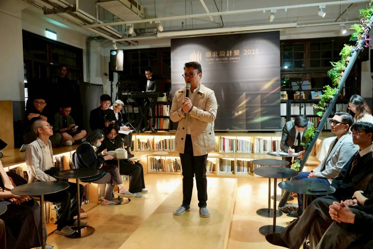 北市產業局長陳俊安表示，臺北設計獎已經是國際設計界非常重視的獎項。（圖／臺北市政府產業局提供）