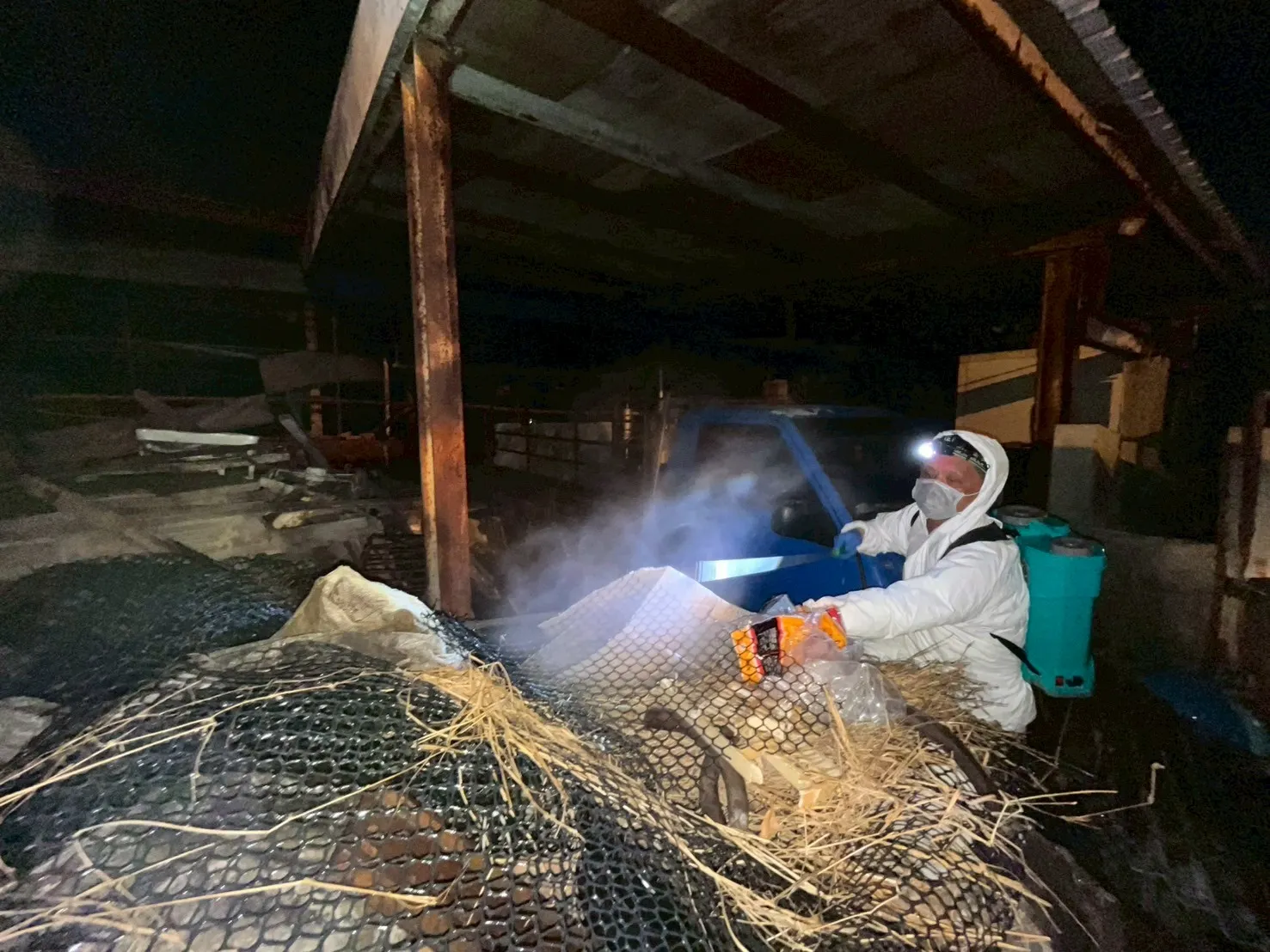 台中非洲豬瘟清不掉？環境太髒亂、藥劑難滲透，專家揭原因。（圖／台中市政府提供）