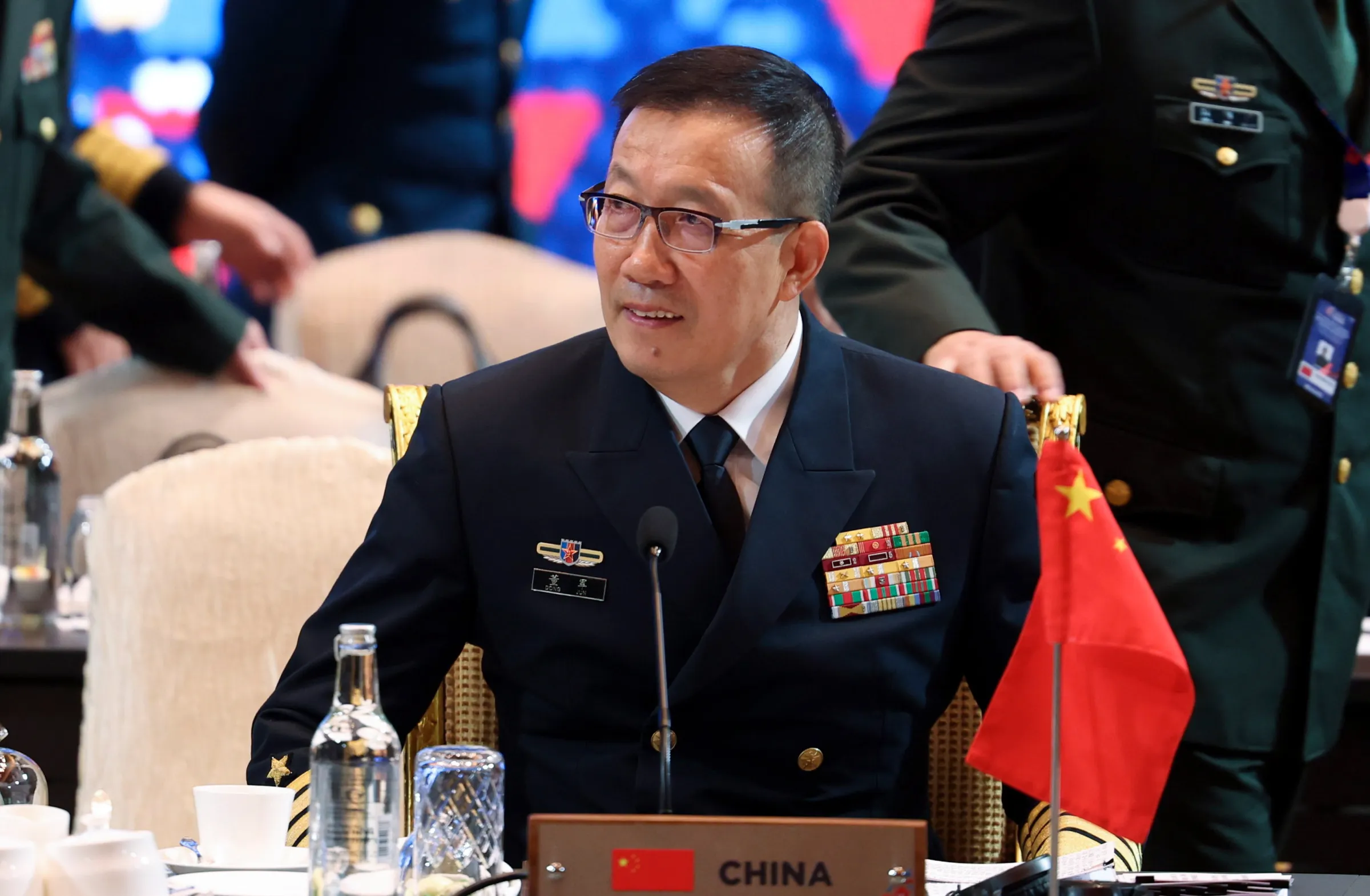 中國國防部長董軍。（美聯社）