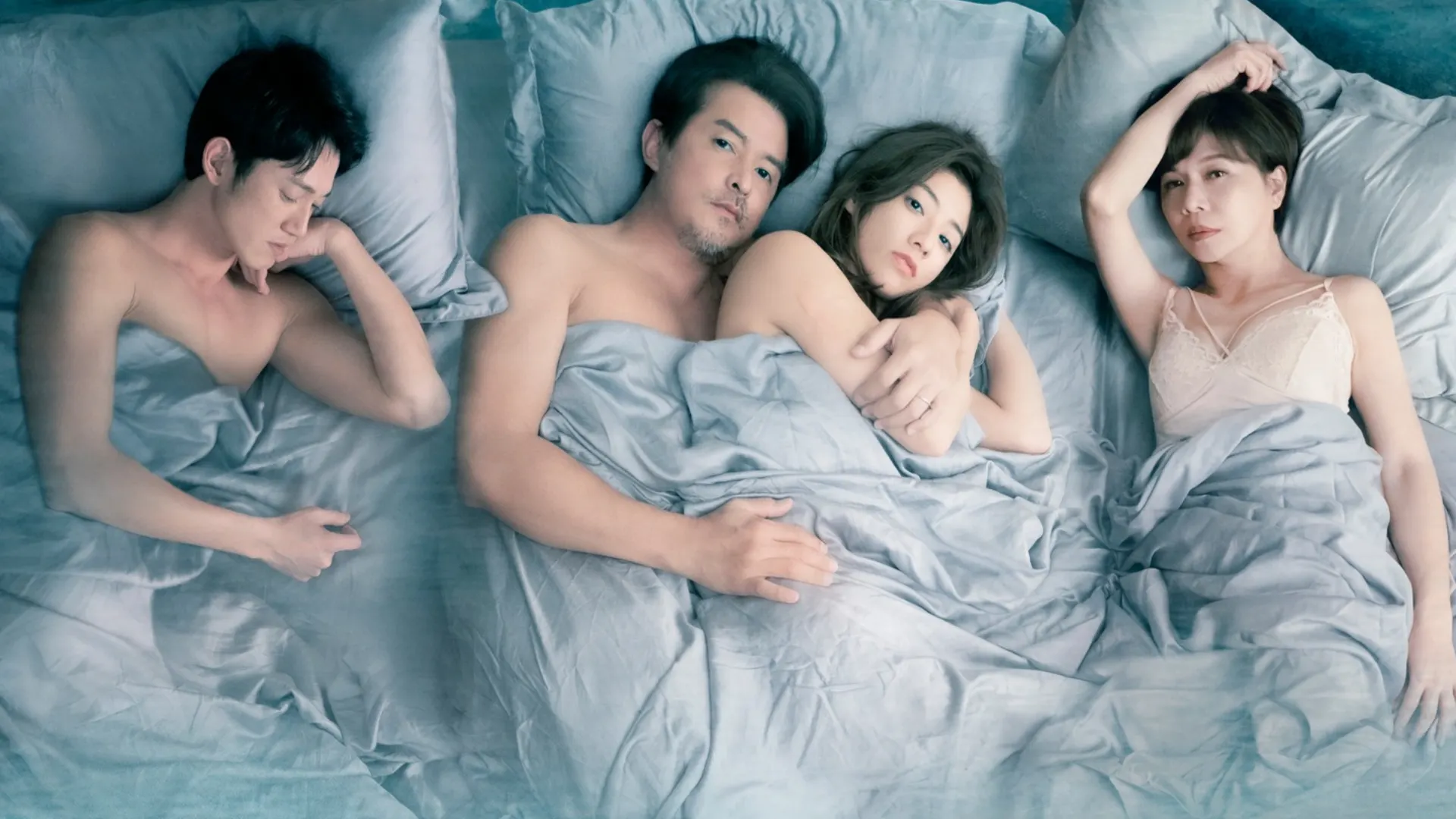 CATCHPLAY原創話題劇集《親密之海》自從上架CATCHPLAY+、LINE TV、Netflix等平台後，立刻登上多個平台收視排行榜冠軍。（圖／取自Facebook@親密之海 Islanders）