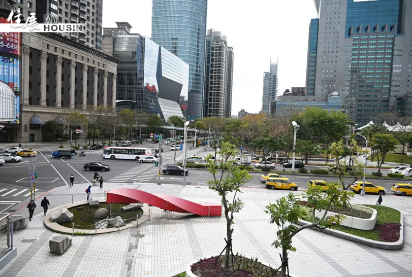 板橋「雙子星空維區」是空維政策由點擴面、深入生活機能的代表範式。（圖／住展提供）