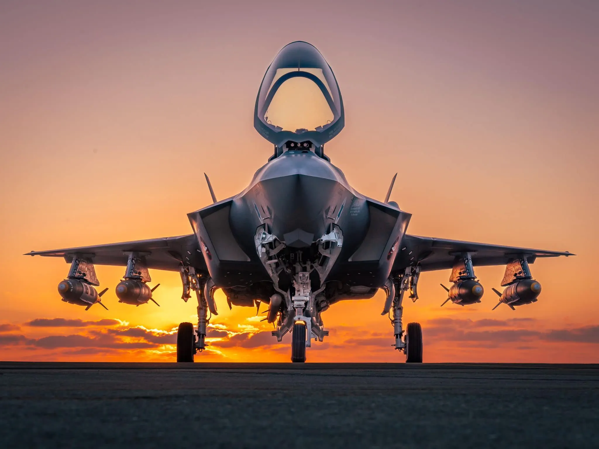 以色列現役的F-35I戰機。（翻攝自IAF粉專）