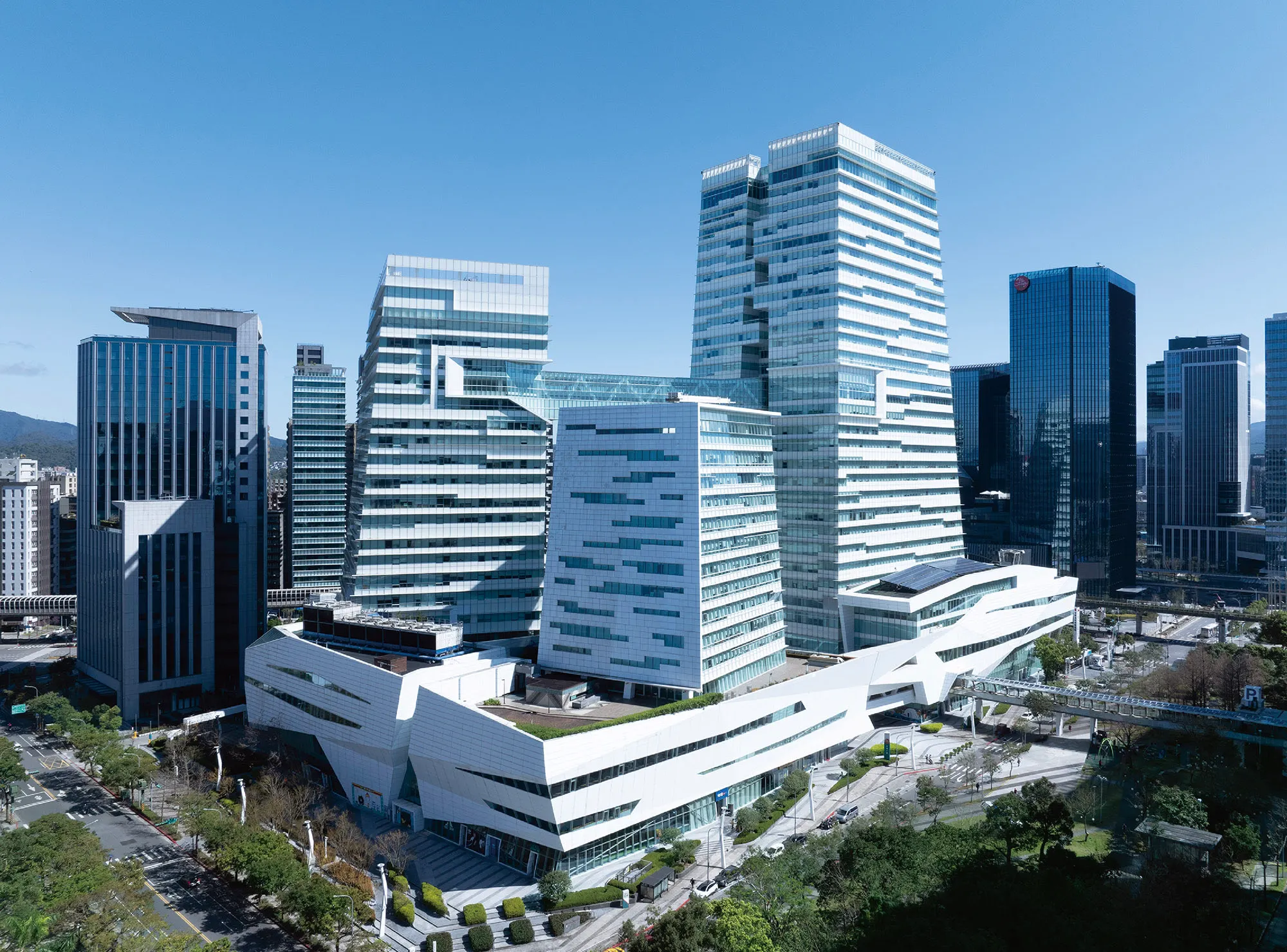 圖說：大陸建設「衡岄」邀請北歐地景建築巨擘挪威Snøhetta，宣示南港的世界級建築高度。圖／擷取大陸建設官網