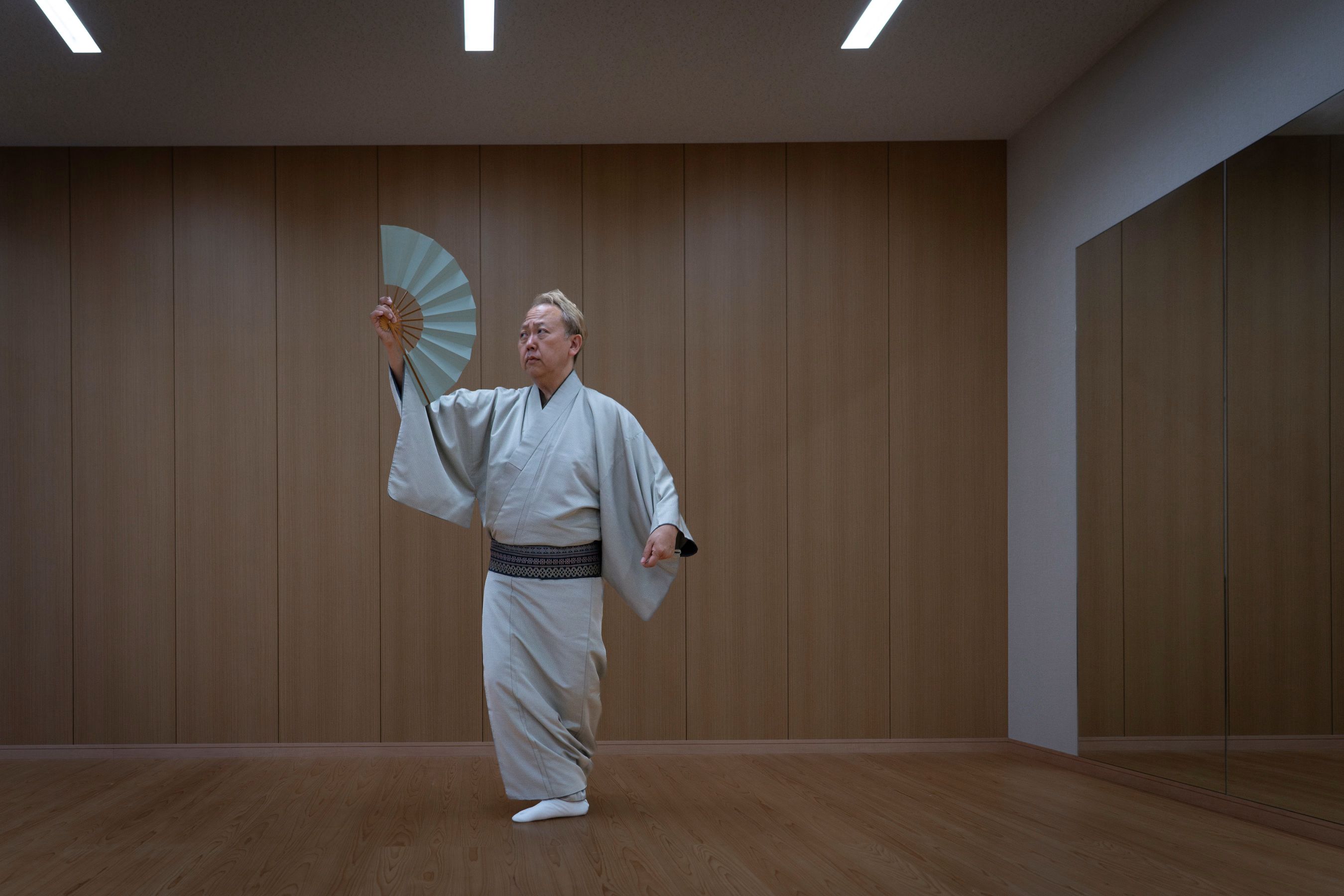 西川千雅在自己的舞蹈工作室。（華爾街日報）