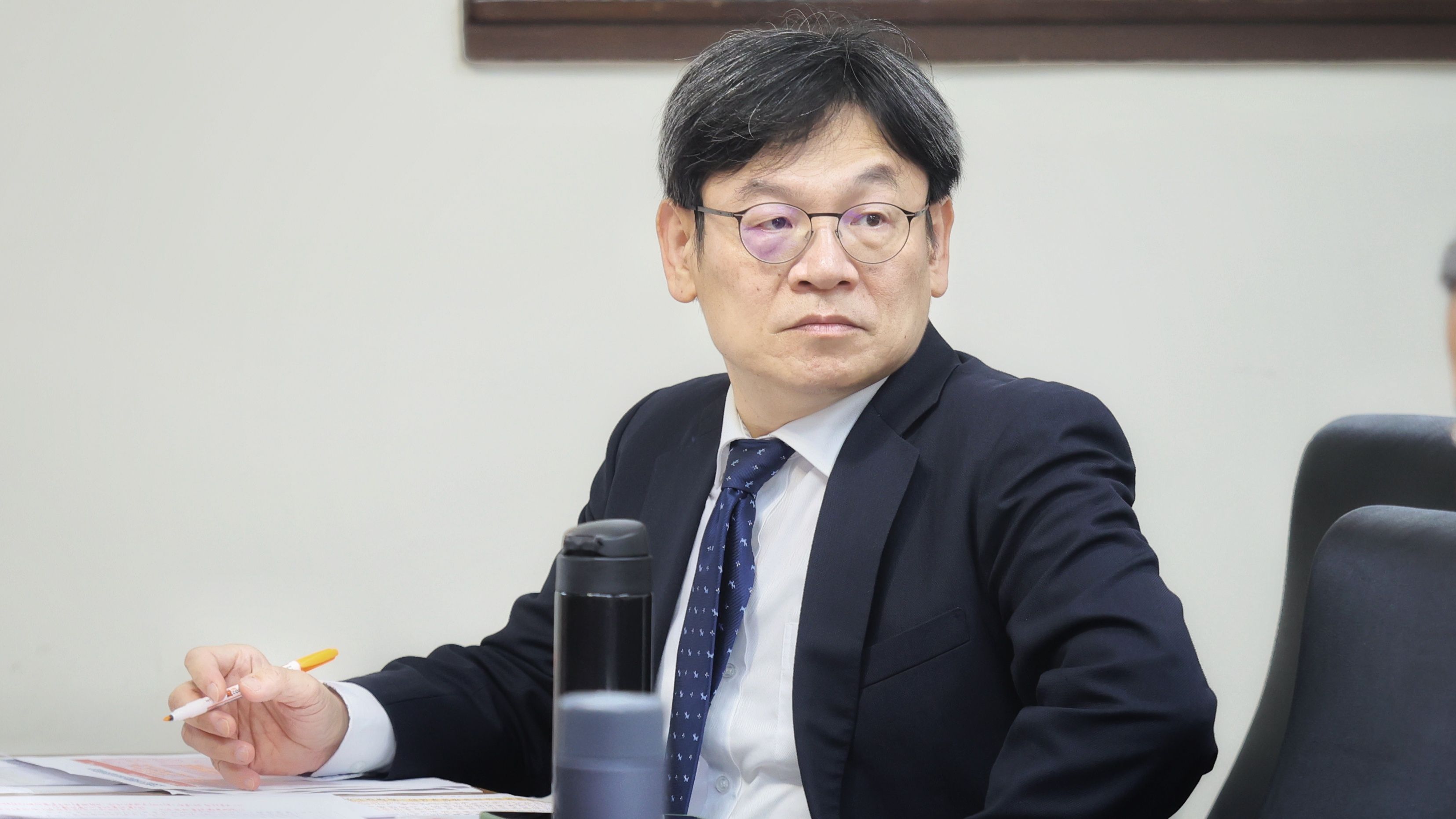 20251110-國發會主委葉俊顯10日至立法院備詢。(柯承惠攝)