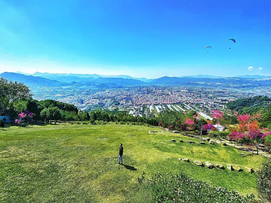 南投 埔里虎頭山。（圖／取自台灣旅行小幫手臉書）