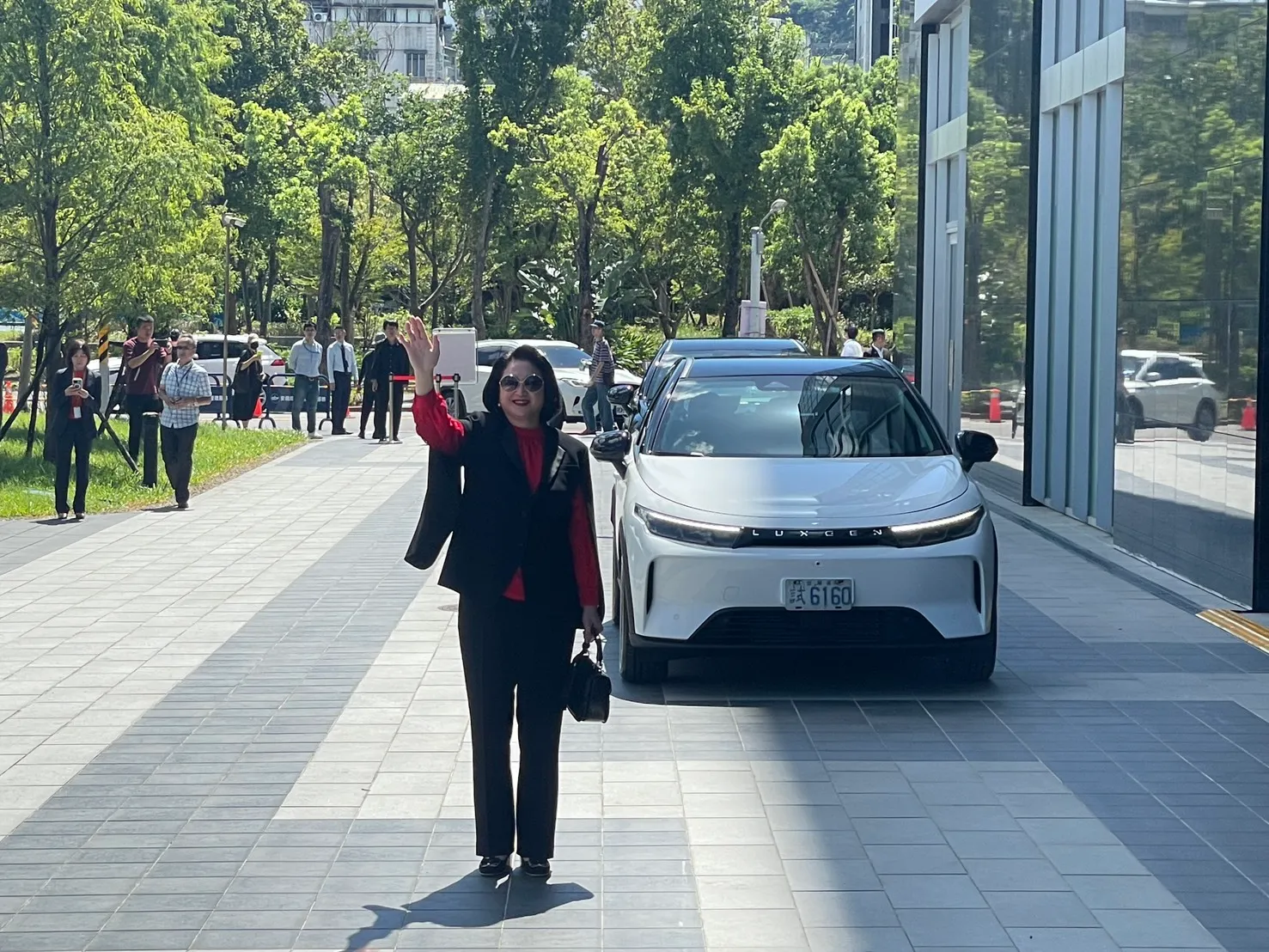 納智捷n7剛上市時銷量相當火熱，不過隨著競爭對手越來越多，今年銷量大減。（劉芯衣攝）