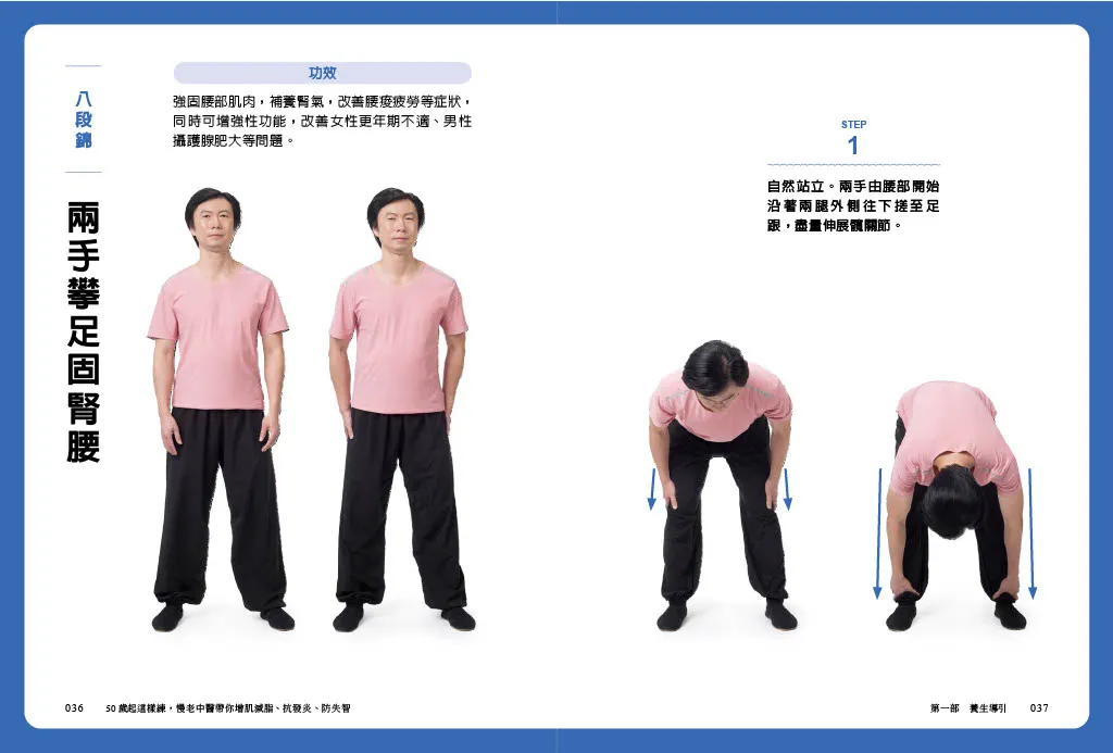 兩手攀族固腎腰。（圖／圓神提供）