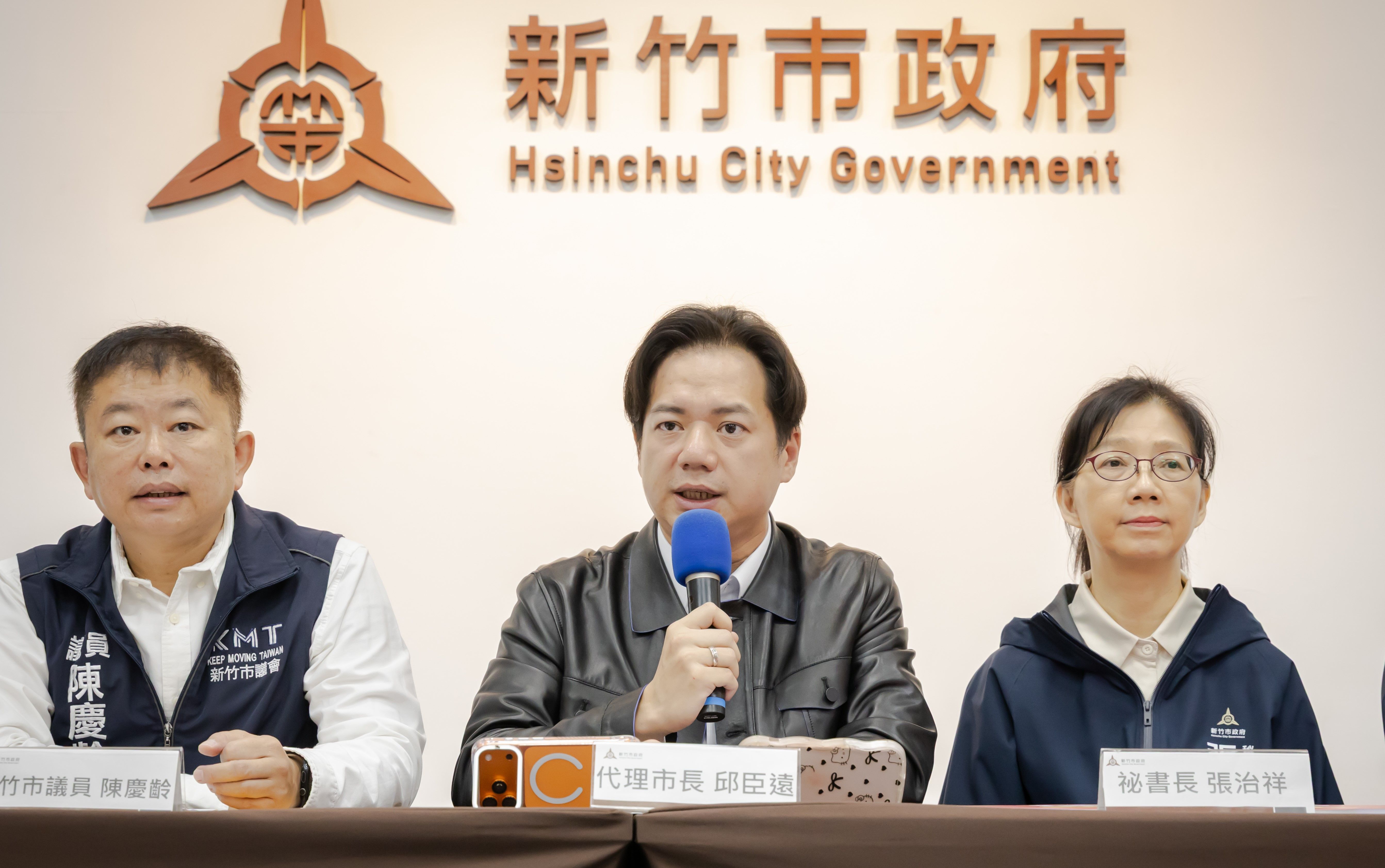 代理市長邱臣遠強調，桃園地院判決書中所謂「鑑定受阻」，並非因市府「封場」或「破壞現場」，而是統包商自身不積極、不作為，拖延擺爛所造成的後果。（圖／新竹市政府提供）