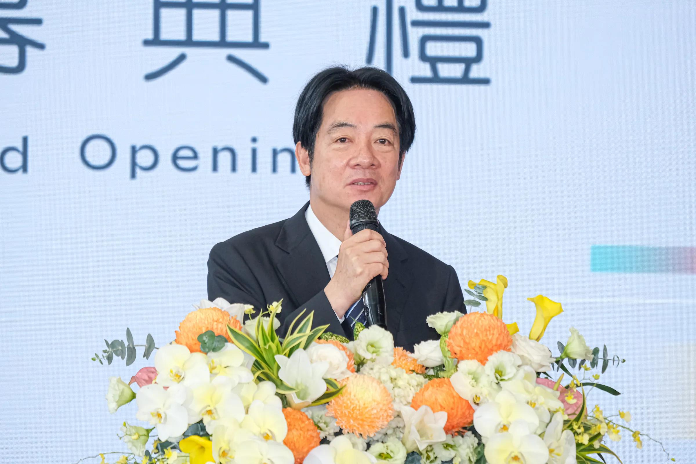 20251117-國家檔案館開幕典禮於17日舉辦，圖為總統賴清德。（劉偉宏攝）