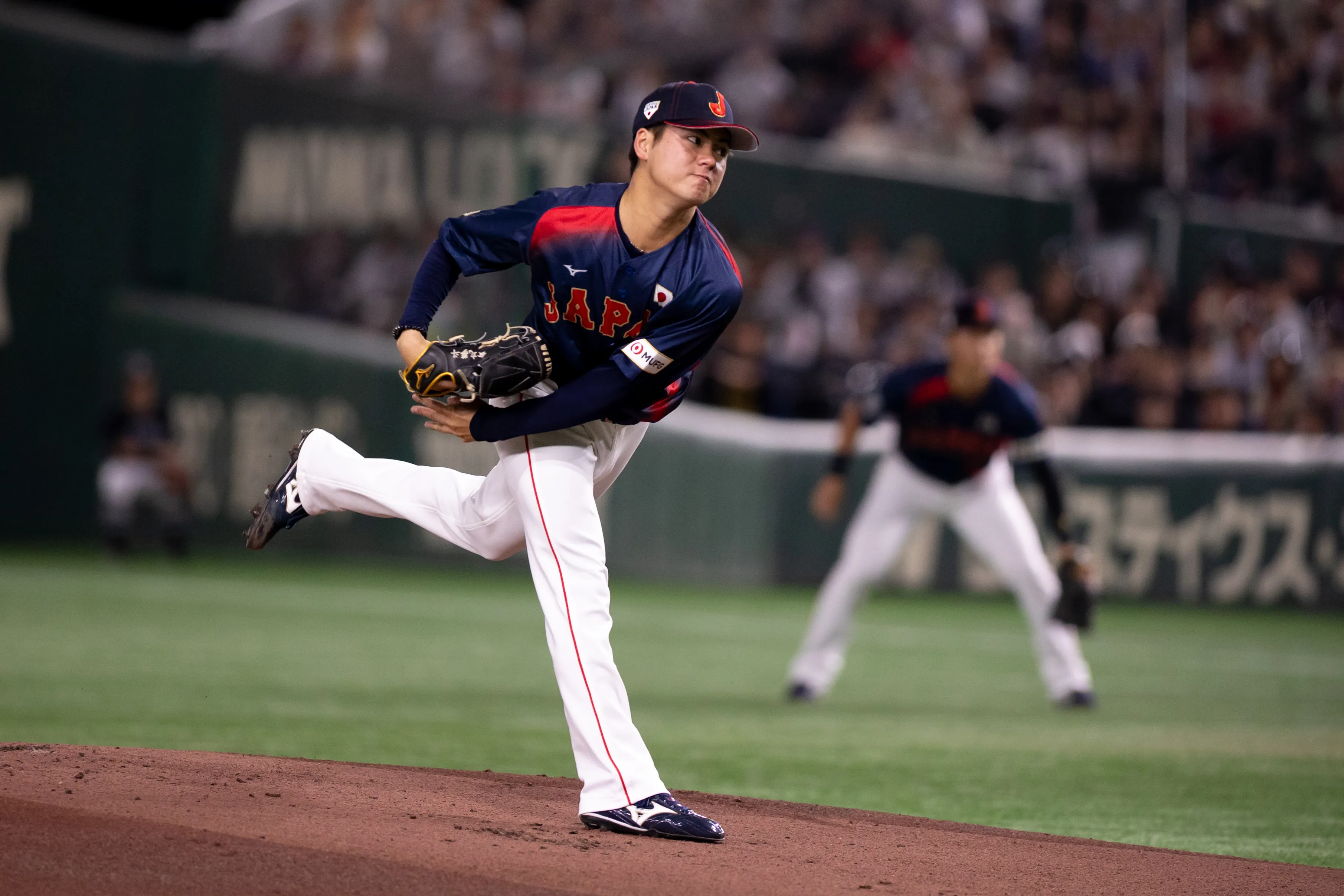 日本は韓国との交流試合第2戦で終盤に2本塁打を浴び7―7の引き分けとなり、韓国が対日本の10連敗を止めた。丁勤紜