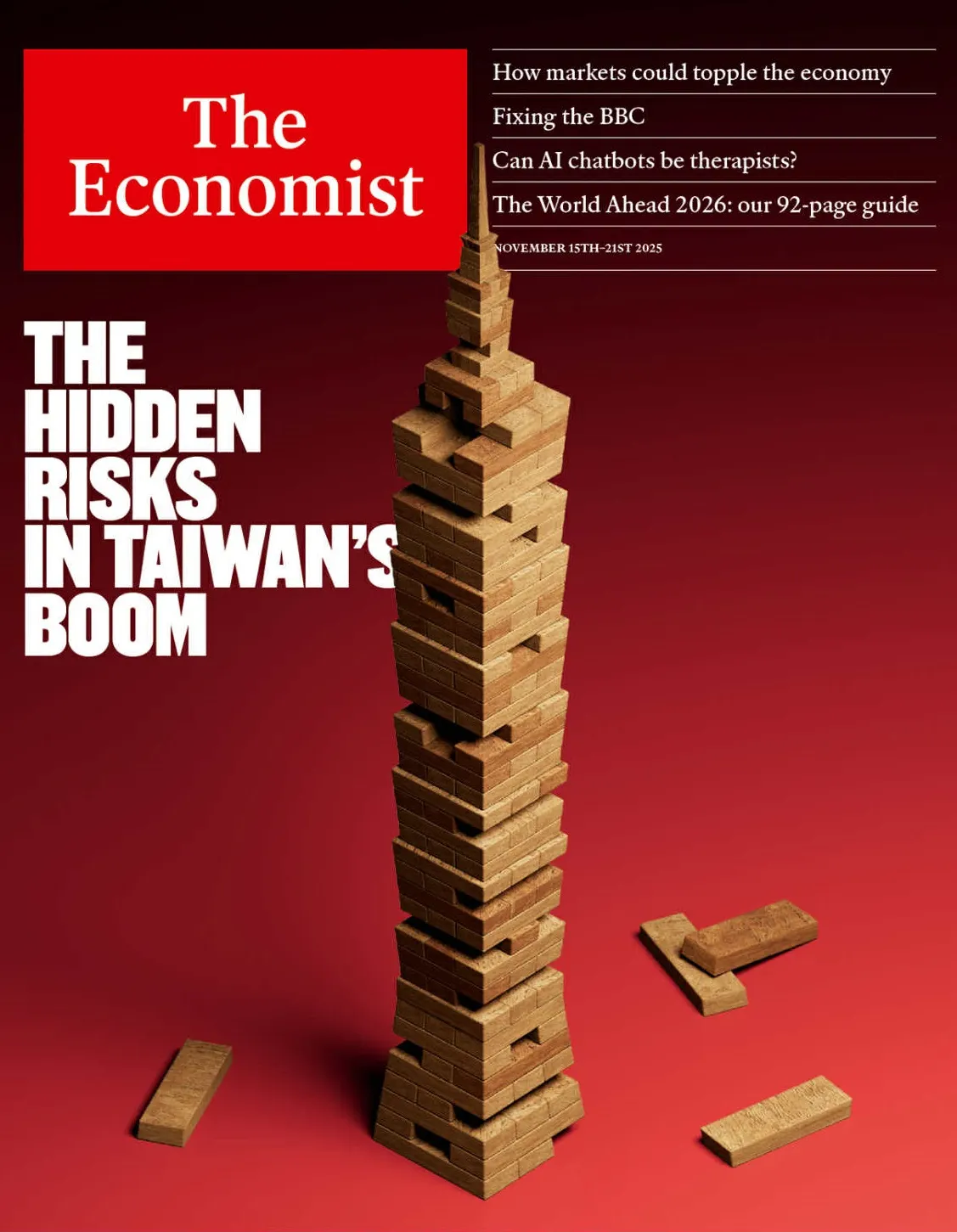 經濟學人最新一期封面。