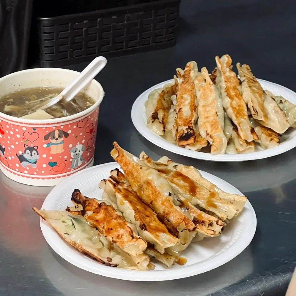 阿蘭鍋貼。（圖／取自IG@corporaljoey）