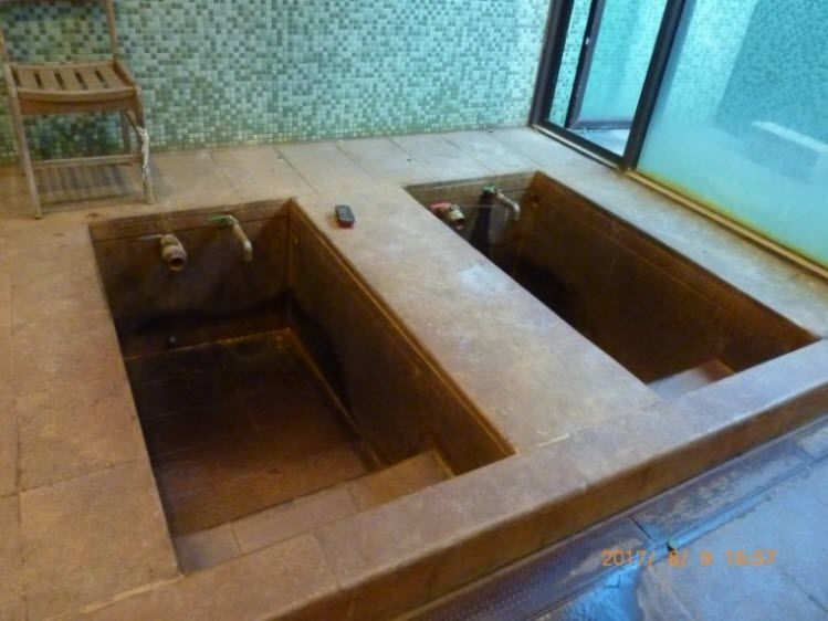 金山社寮公共泡湯池。（圖／台北市金山區公所）