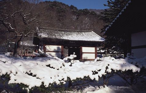 金日成出生地故居。（邱一新提供）