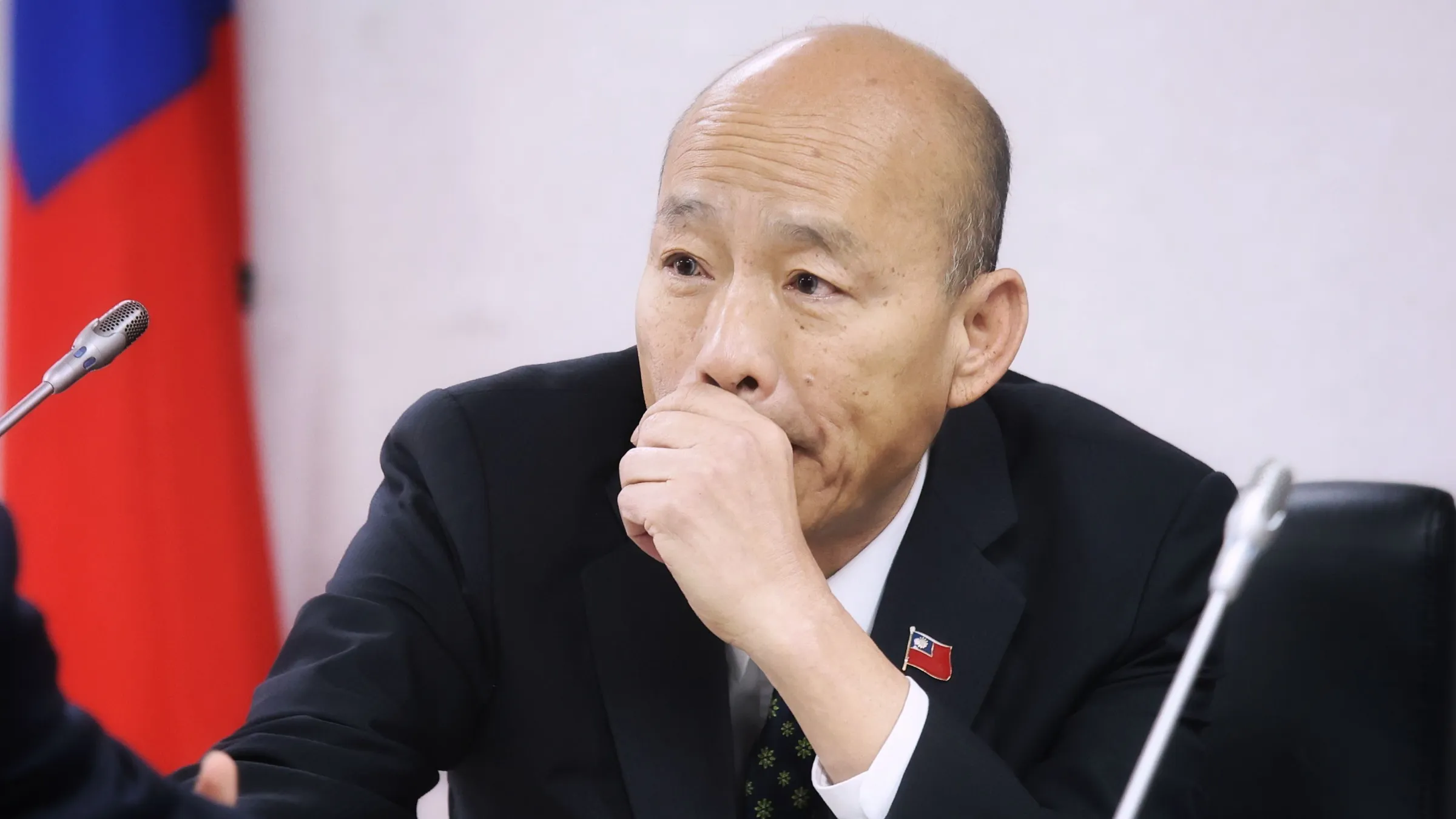 20261126-立法院長韓國瑜26日出席立法院朝野黨團協商。（柯承惠攝）