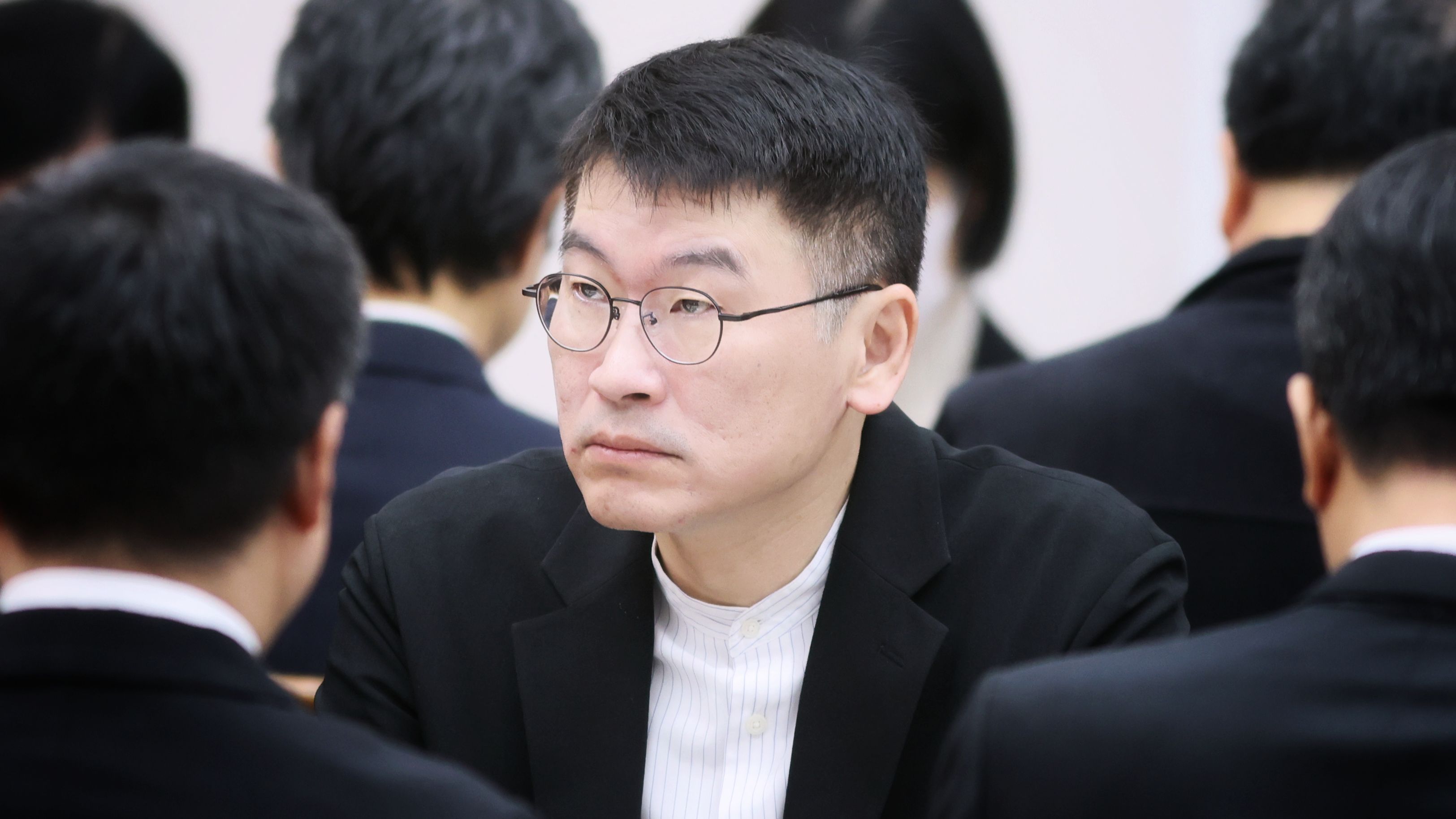 陸委會副主委梁文傑26日至立法院備詢。（柯承惠攝）