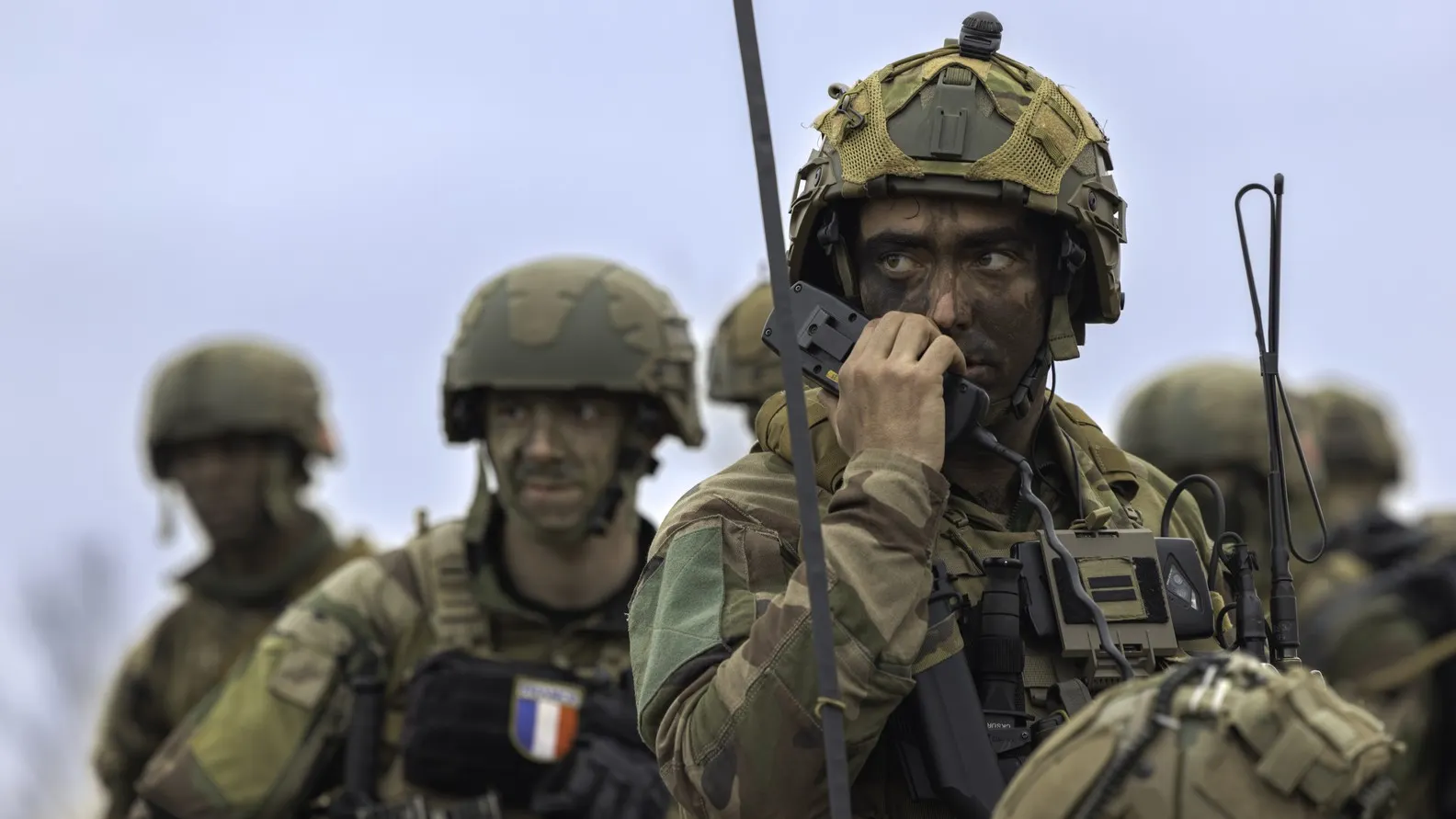 フランス軍は通常の軍事演習に参加している。（フランス国防省より）