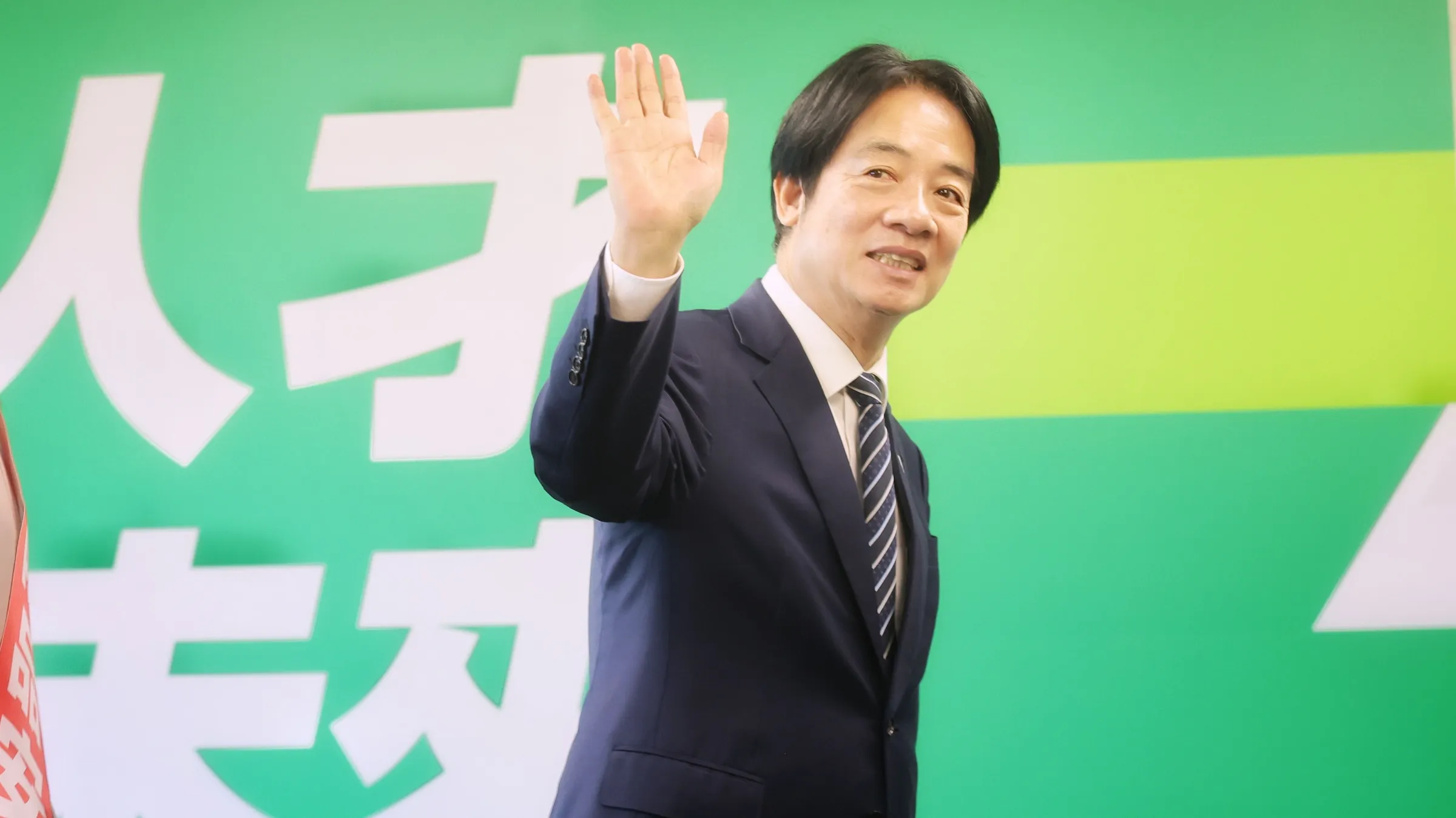 20251126-民進黨主席賴清德26日出席民進黨縣市長提名記者會。（柯承惠攝）