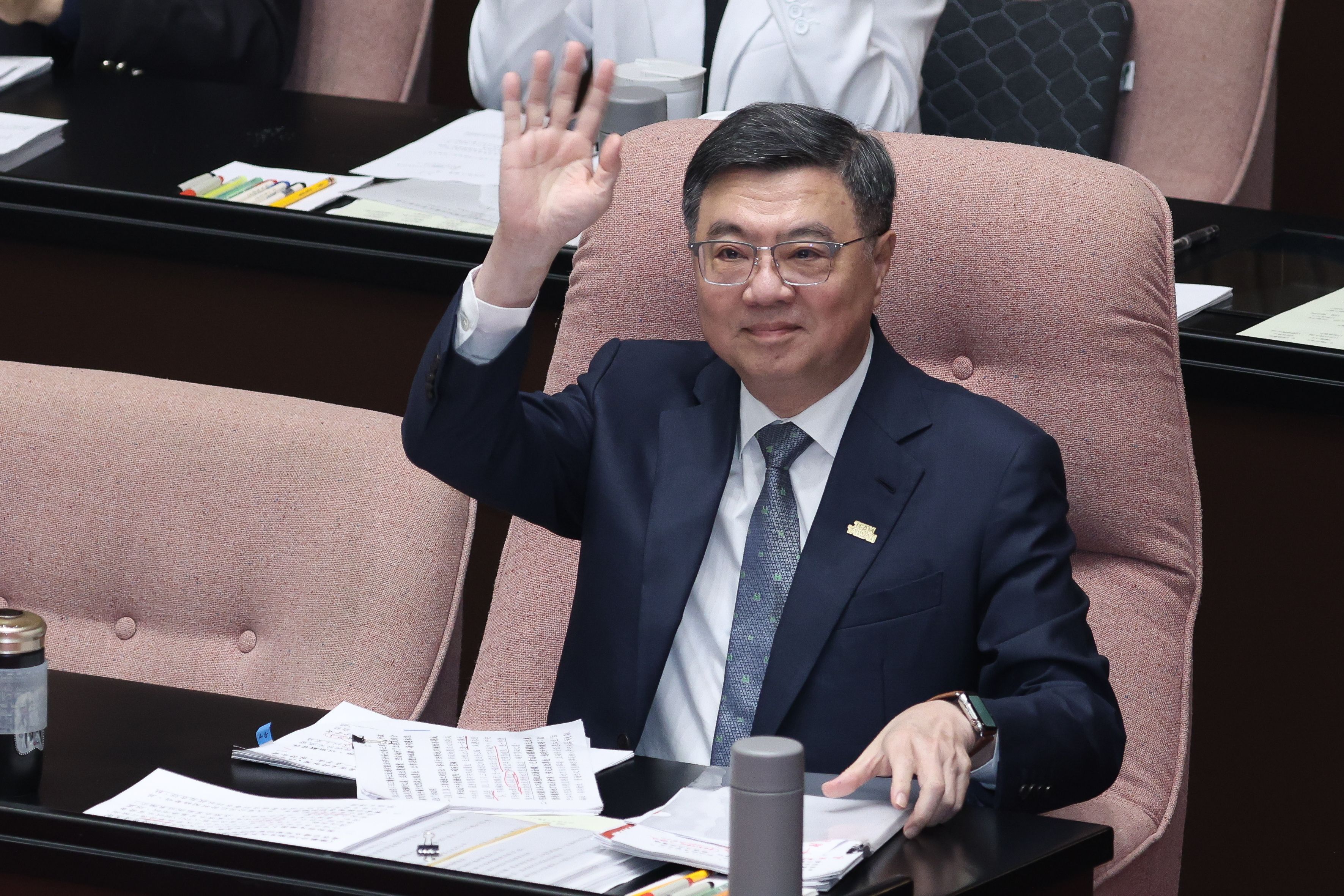 20251128-行政院長卓榮泰。（陳品佑攝）