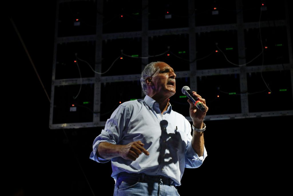 代表宏都拉斯國民黨參選、首都前市長阿斯富拉。（美聯社）