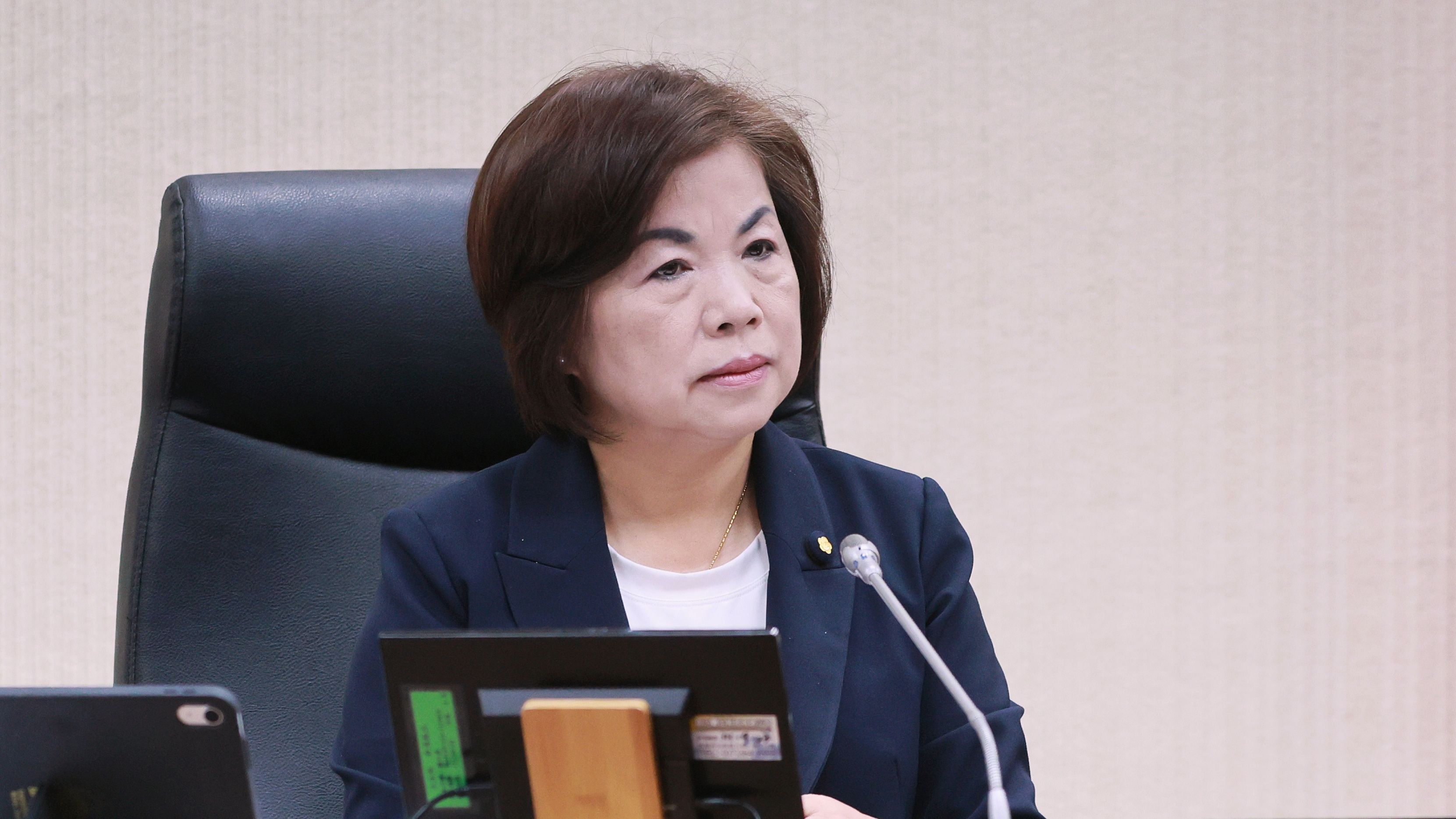 20251201-立委楊瓊瓔1日出席立法院經濟委員會。（柯承惠攝）