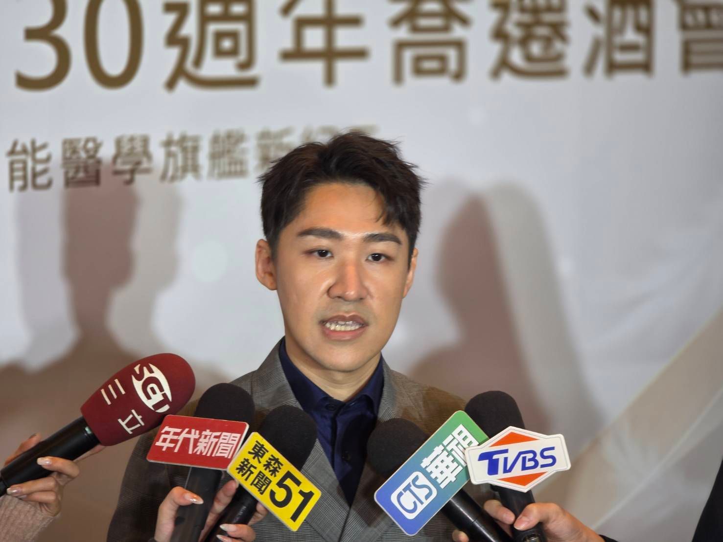 20251201-瀚仕健康集團執行長歐瀚文。（魏鑫陽攝）