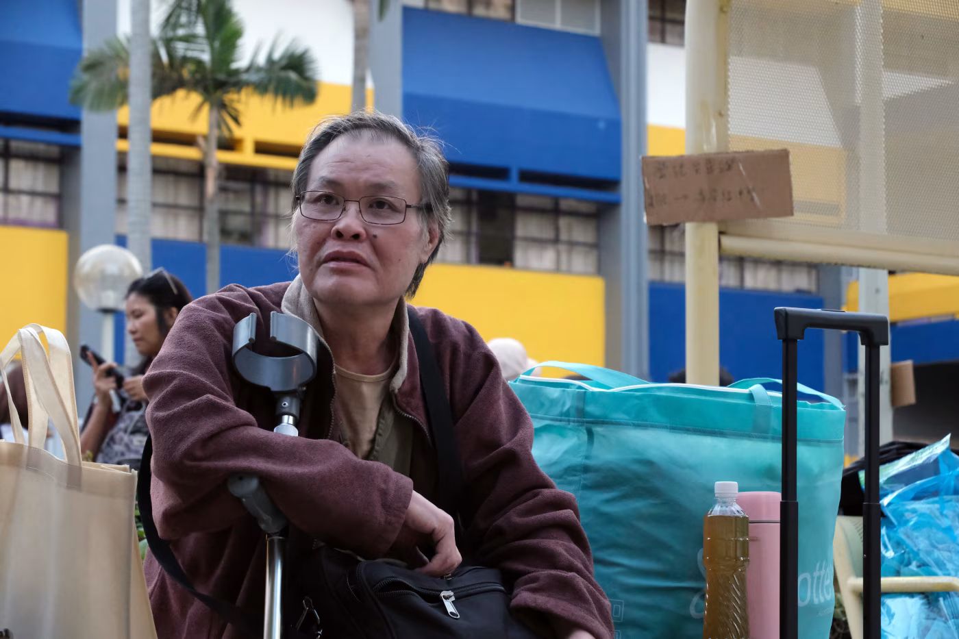 Chung Wai-man說火災警報從未響起。（圖片來源：The Wall Street Journal）