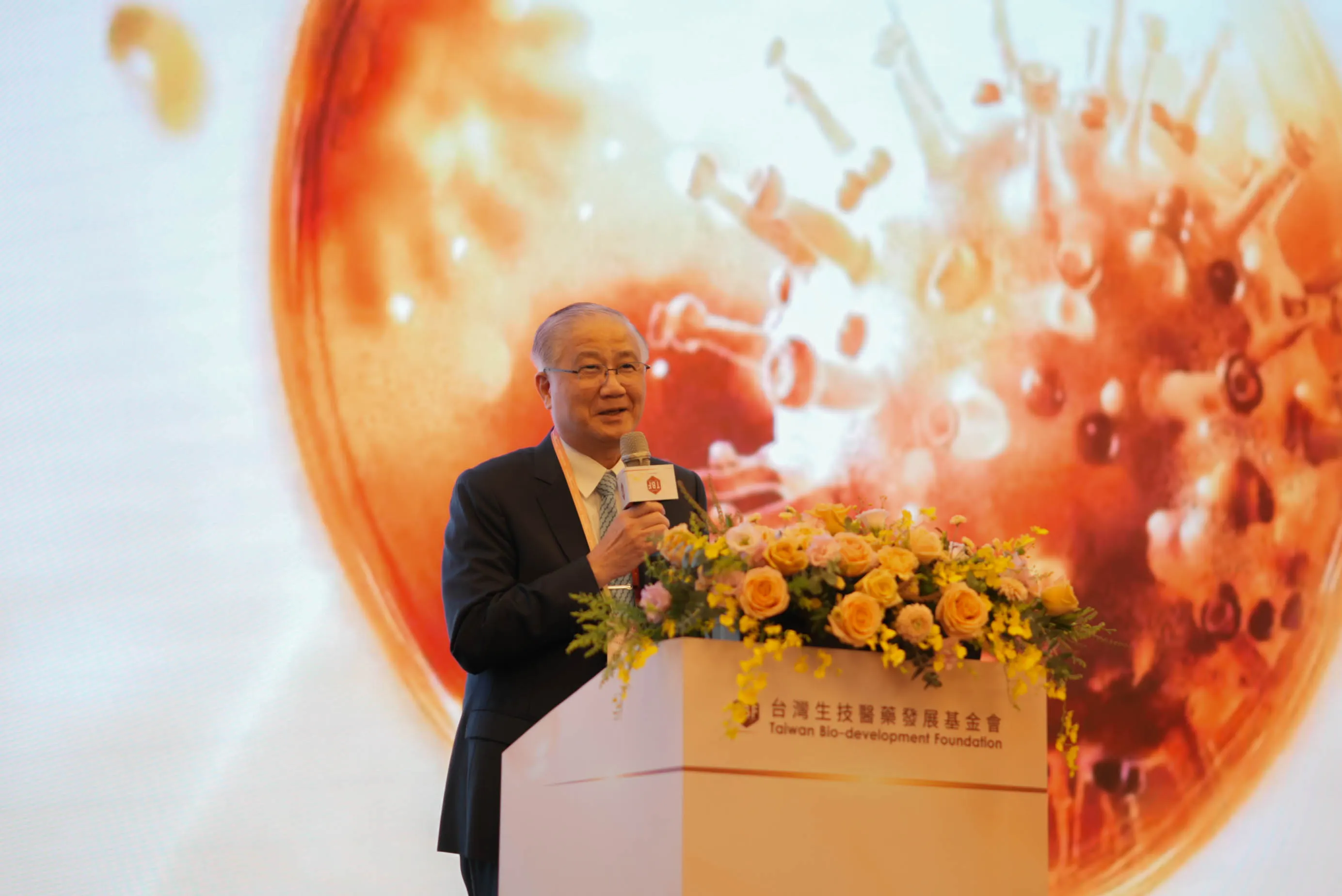 TBF董事長楊泮池致詞。