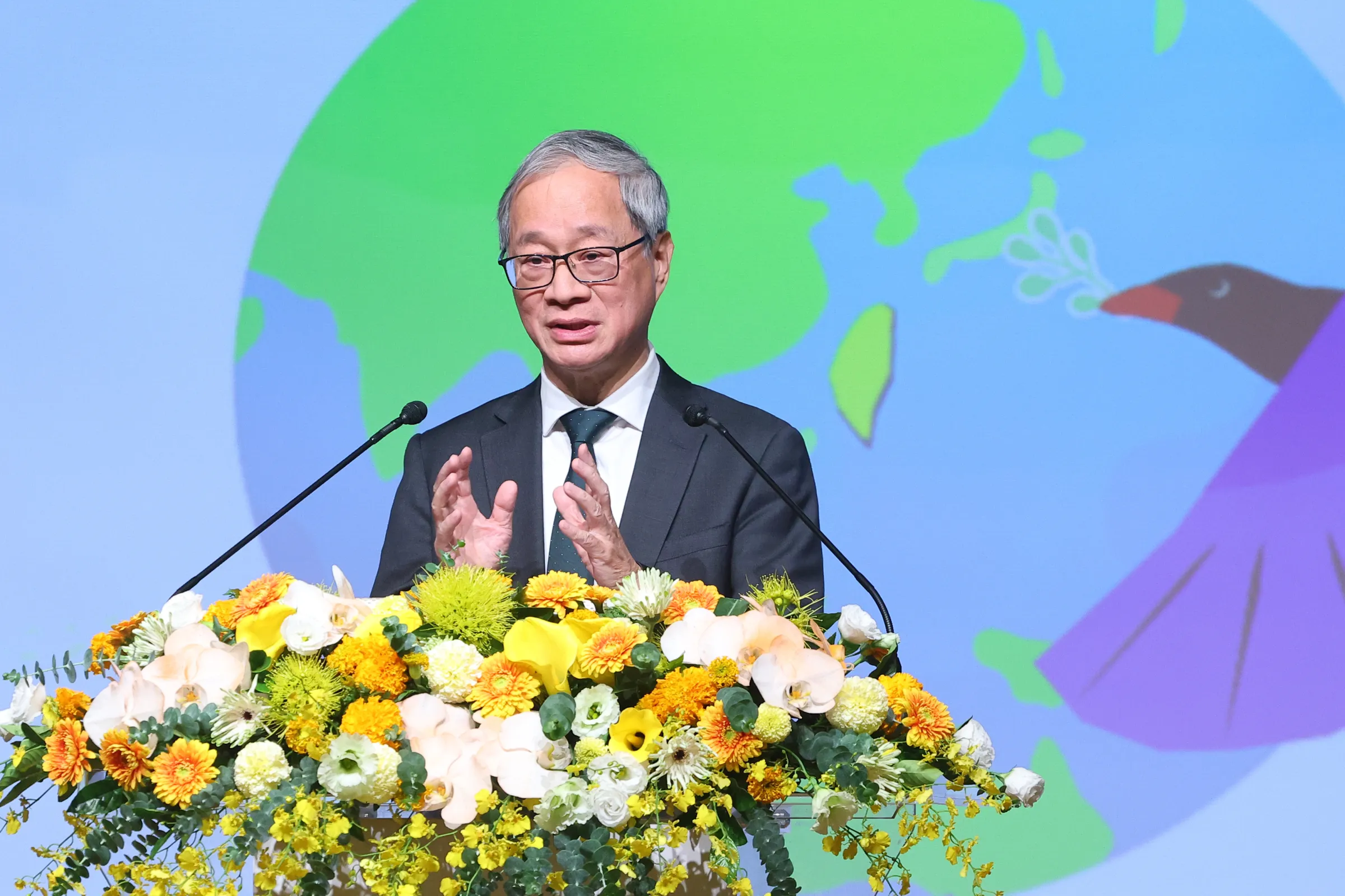 20251206-文化部長李遠6日出席「2025年世界人權日典禮」。（顏麟宇攝）