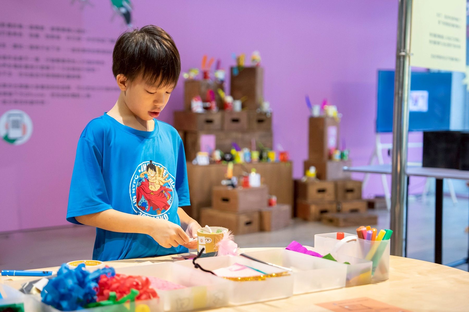 府中15館慶活動推出親子教育課程，打造不同主題的親子工作坊。(圖/新北市文化局)