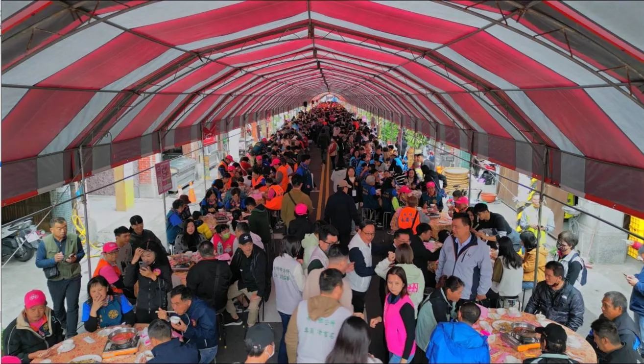 今年平安桌將席開338桌創歷年新高。