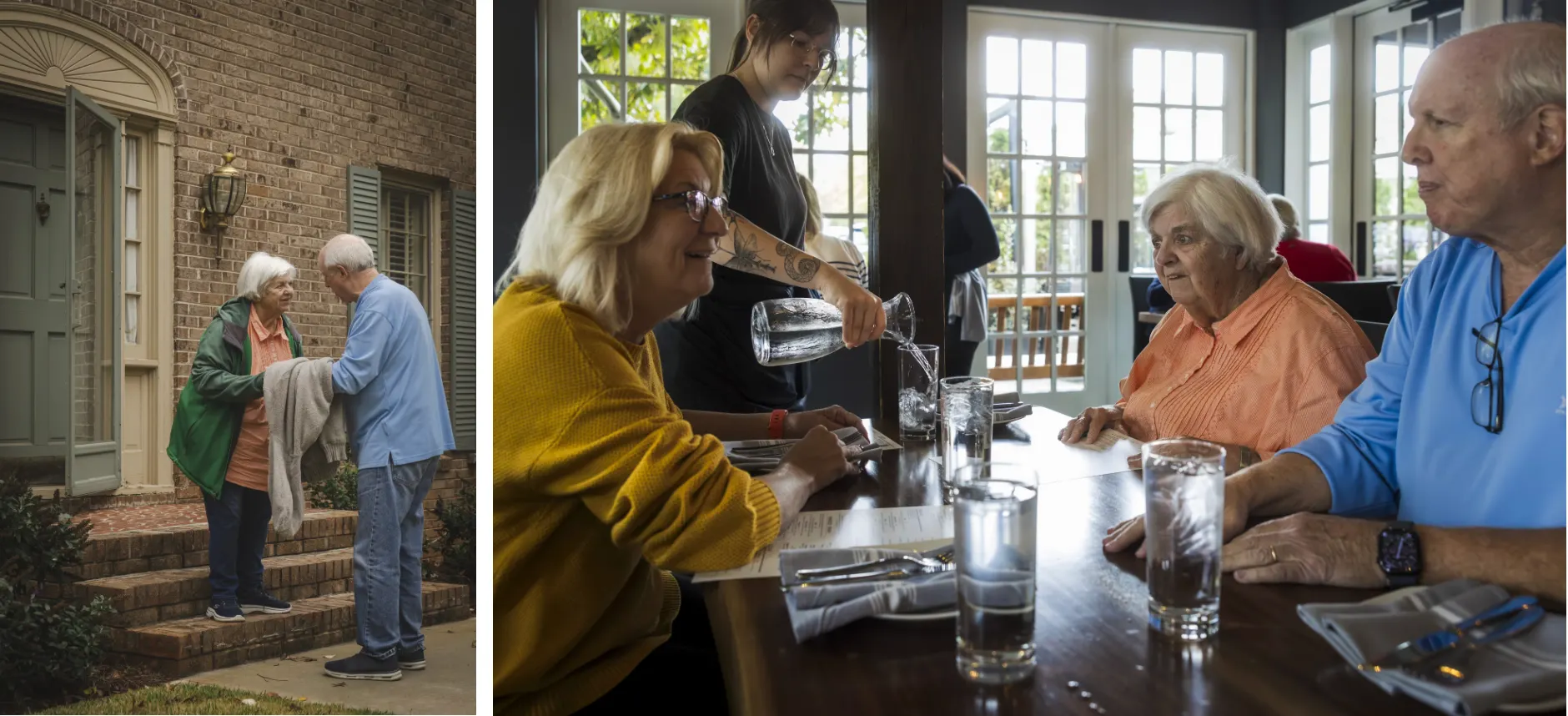 格倫和凱倫・魯芬納赫夫婦的退休生活因她被診斷出阿茲海默病而蒙上陰影。但這對夫婦仍享受著漫步散心、與朋友共進晚餐等活動，格倫稱這段時光為他們的「迷你退休」。（華爾街日報）