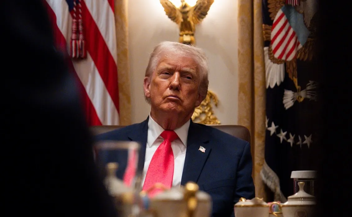 米国トランプ大統領。（AP）