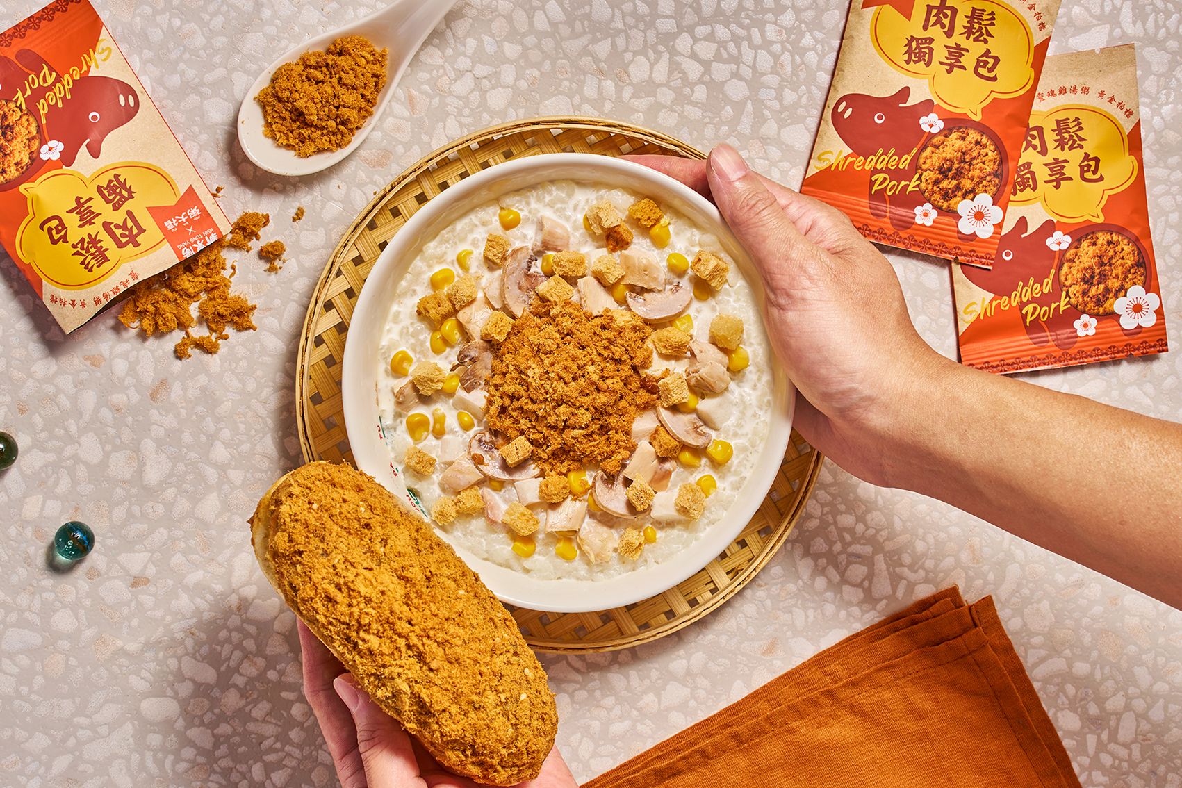 懷舊肉鬆麵包粥（圖／粥大幅提供）