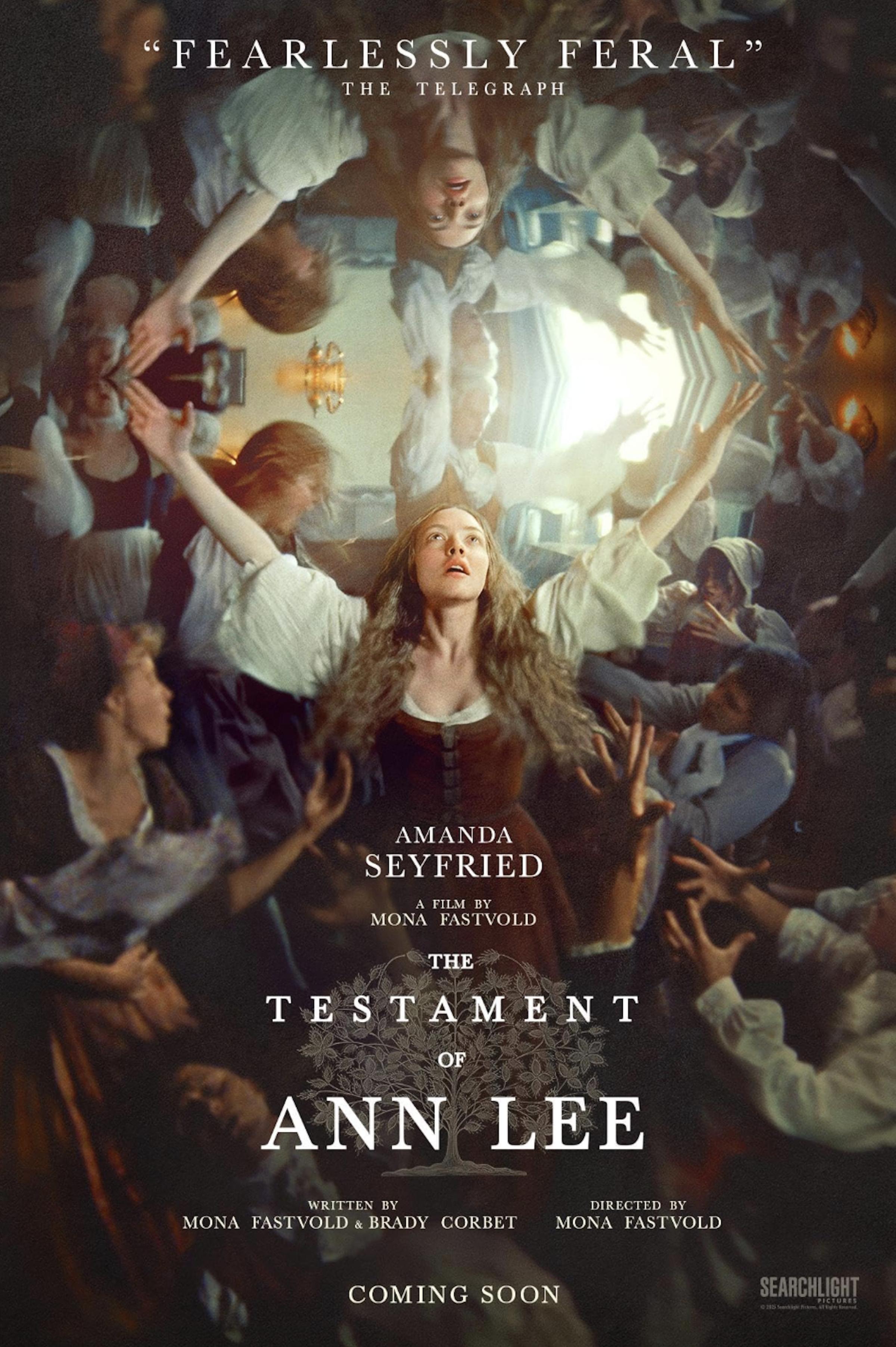 《安李的遺囑》(The Testament of Ann Lee)電影海報。