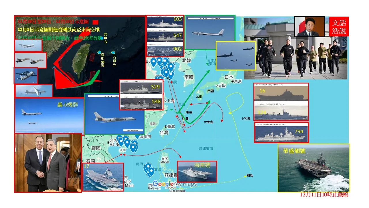 中俄戰略合作新型態，海空聯合打擊加賀號？