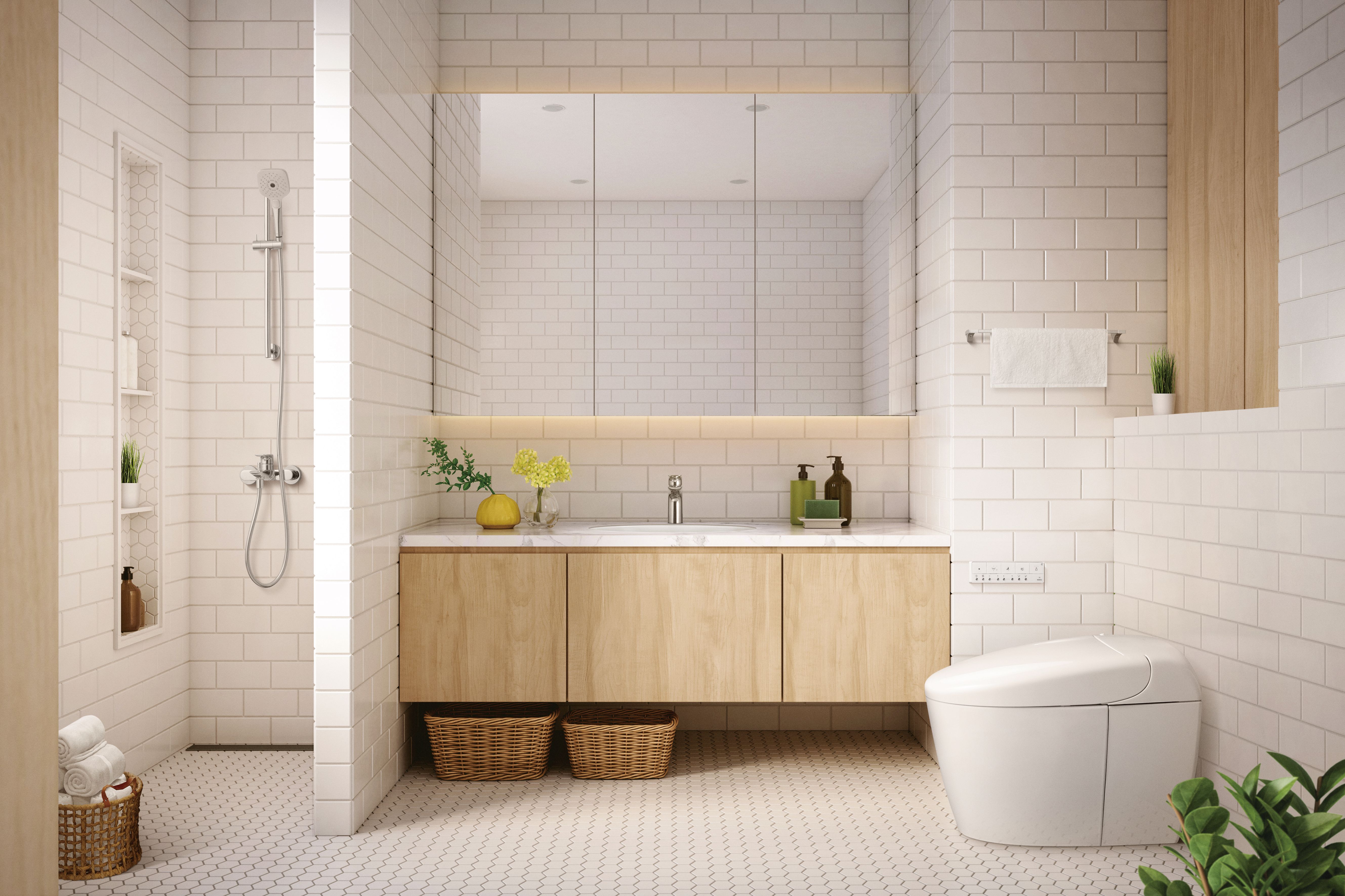 NEOREST 以一體成形的極簡設計與細膩質感，展現日系高端衛浴的美學標準。